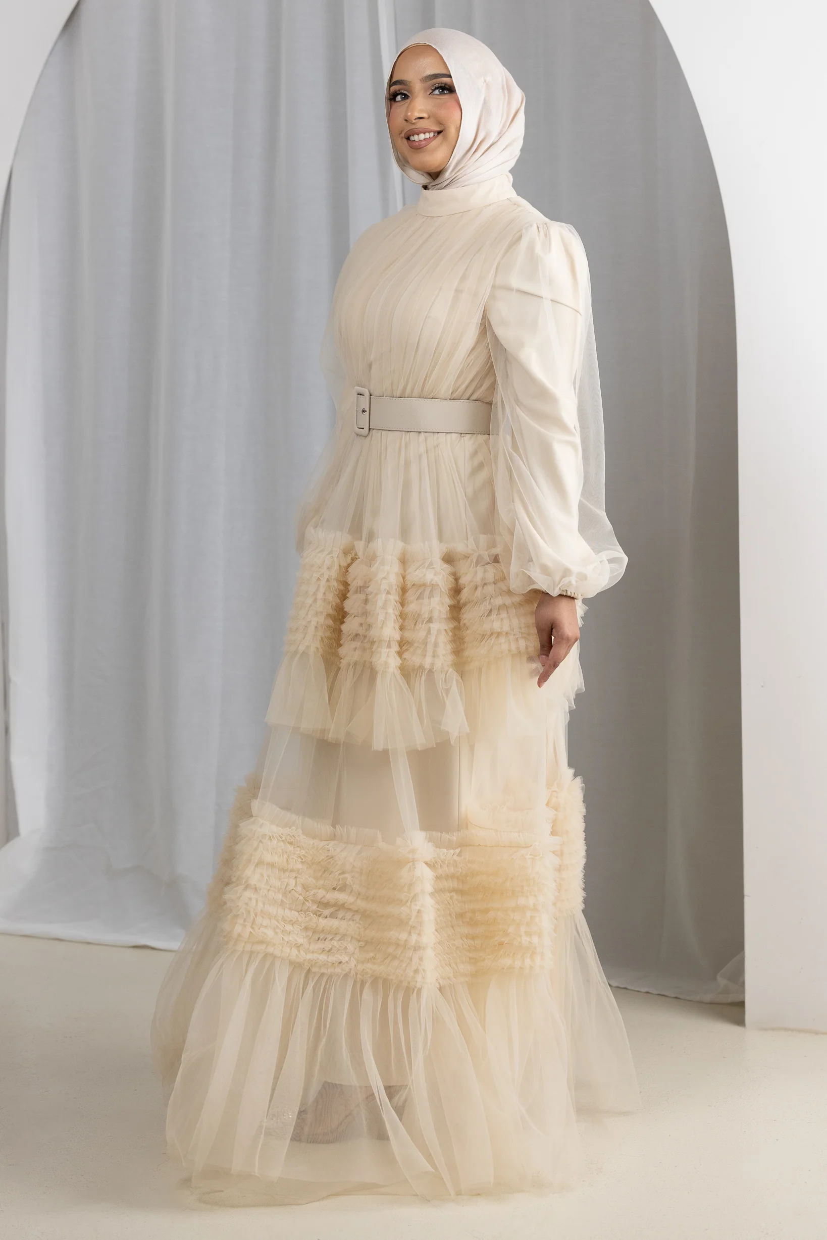 Rhythmic Tulle Dress - Image 18
