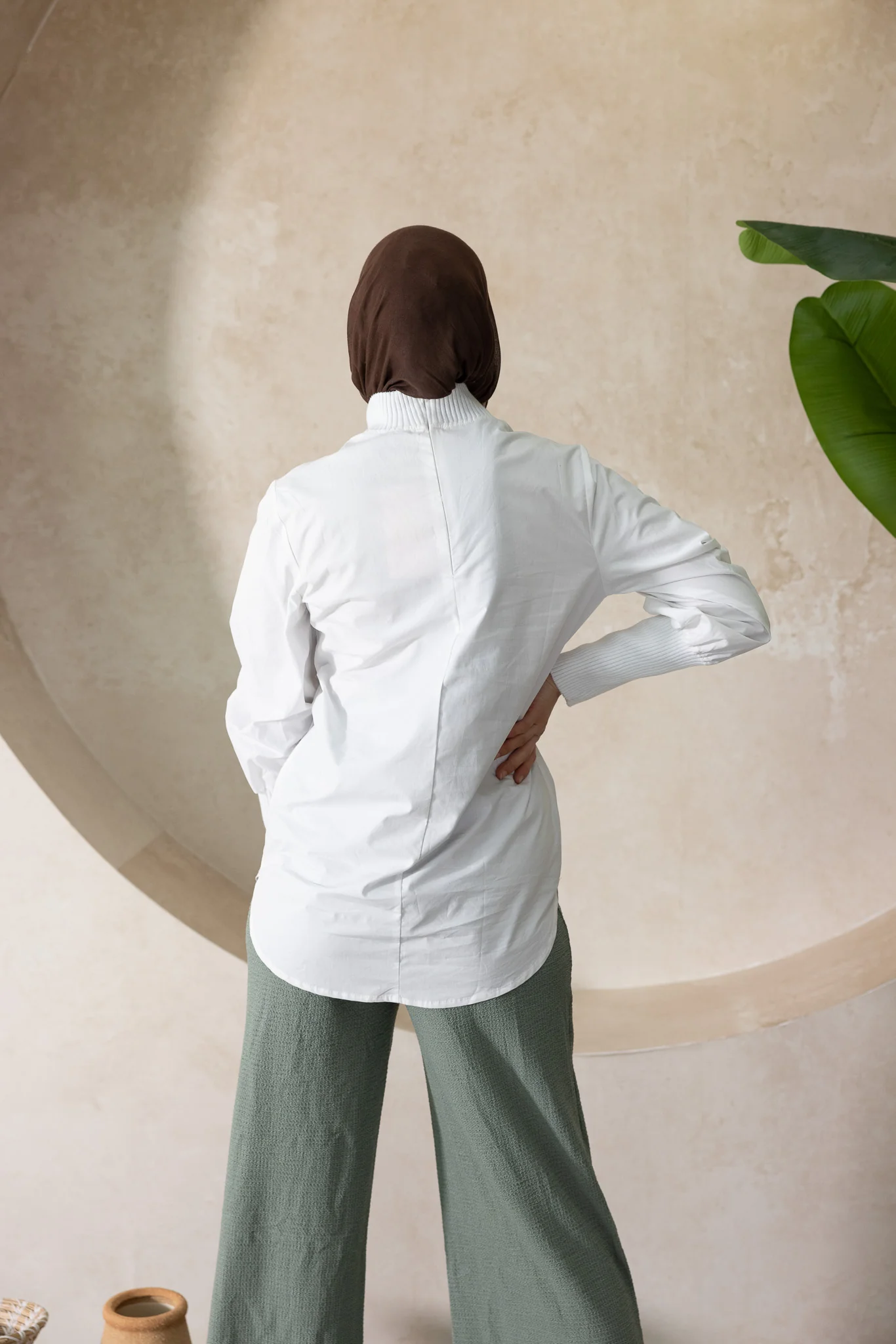 Rib Sleeve Leyah Top - Image 4