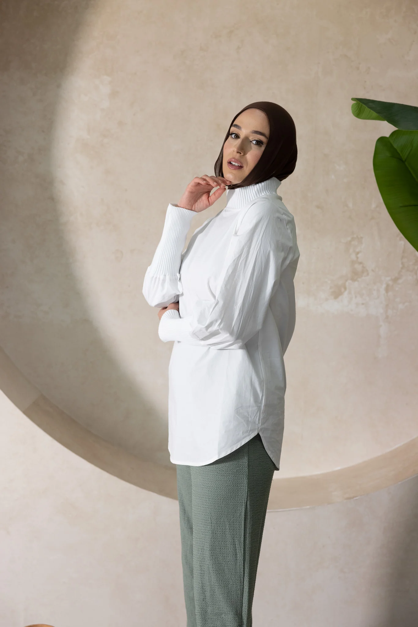 Rib Sleeve Leyah Top - Image 5