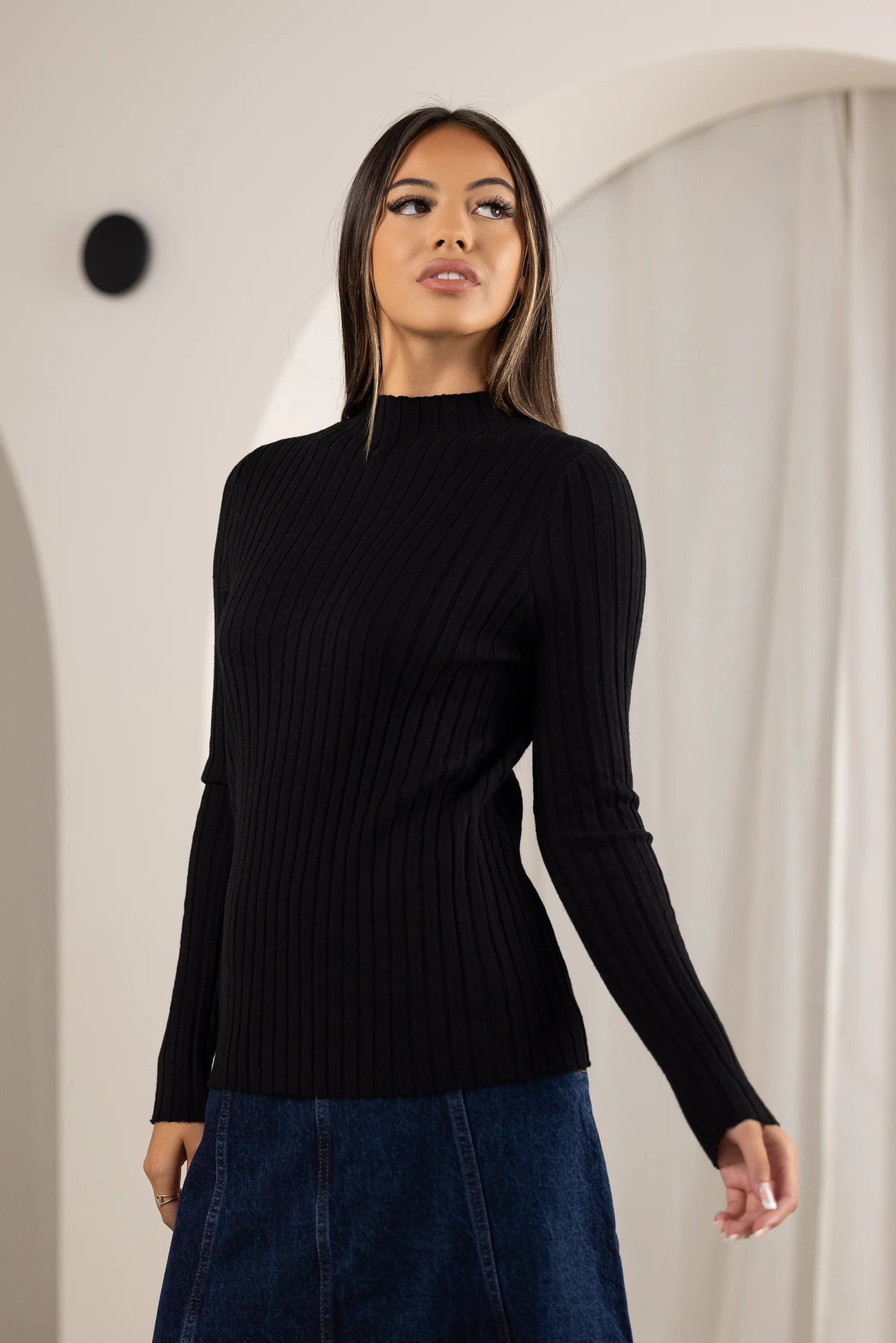Ribbed Knitted Top - Image 7