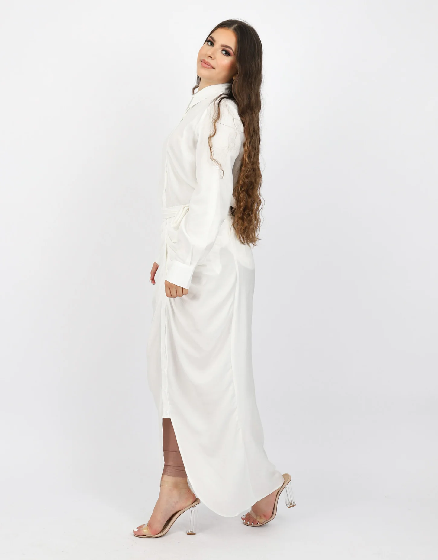 Rooj Front Button Skirt - Image 13
