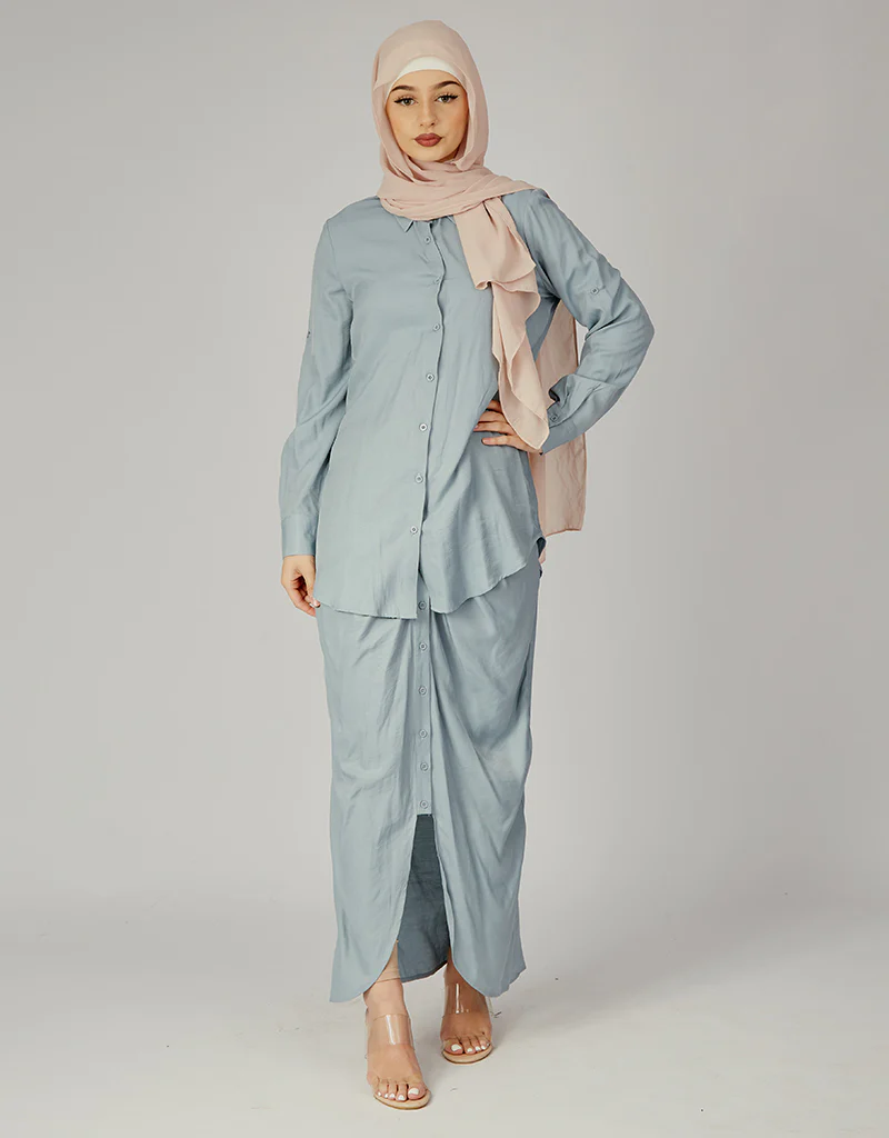 Rooj Front Button Skirt - Image 22