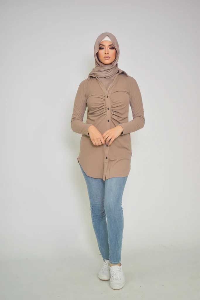 Rouched Knit Top - Image 5