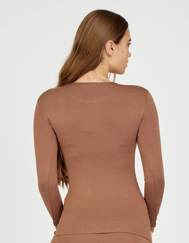 Round Neck Cotton Body Top - Dark Shades - Image 10