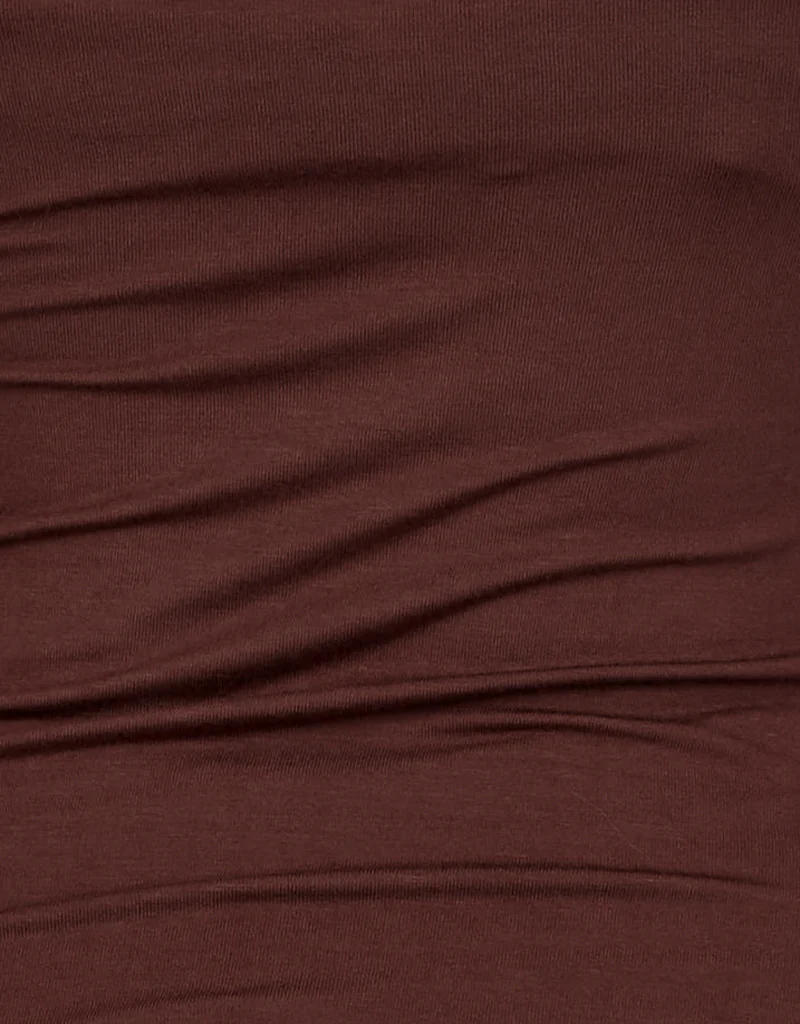 Round Neck Cotton Body Top - Dark Shades - Image 28