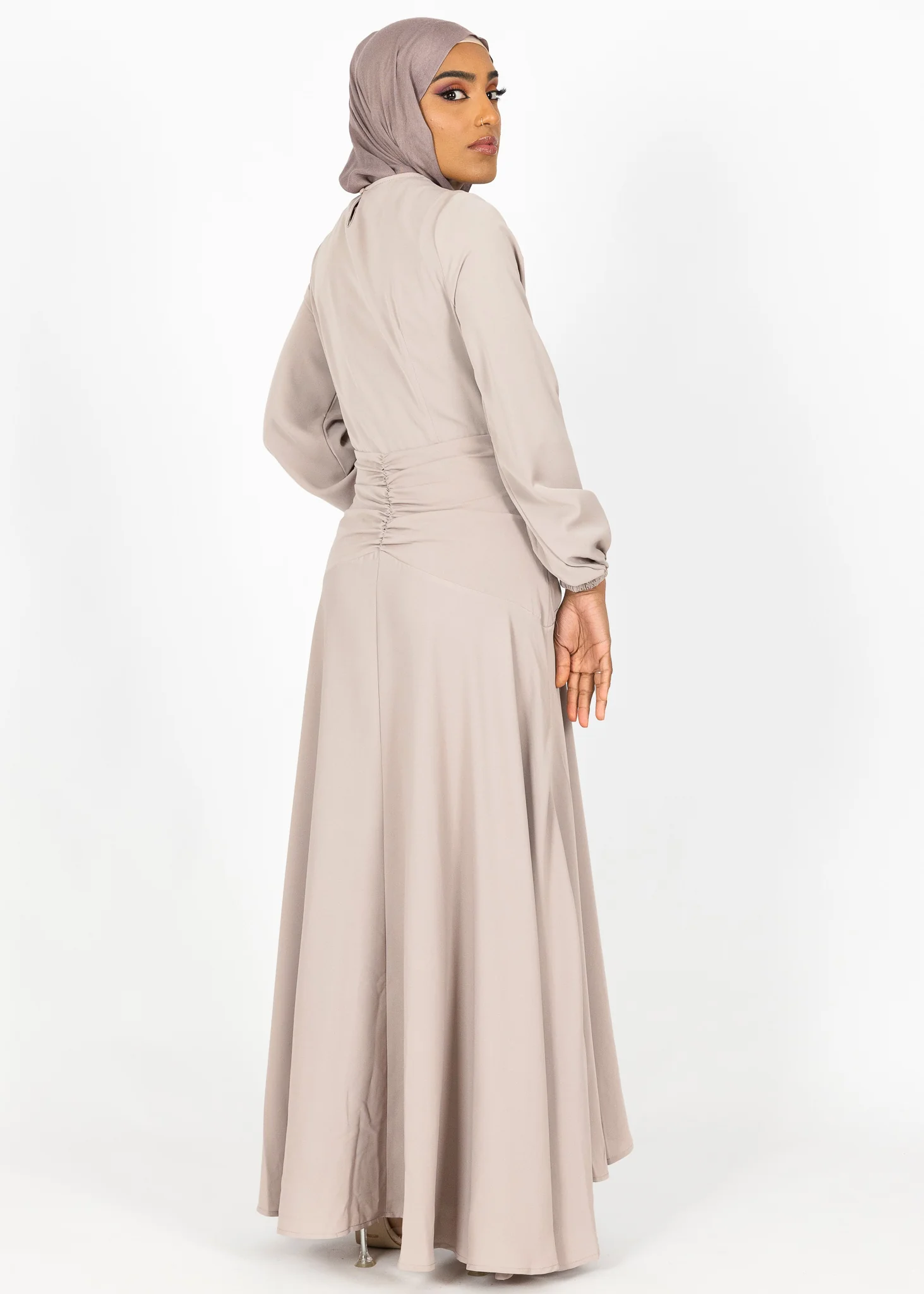 Ruby Ruffle Bottom Maxi Dress - Image 3