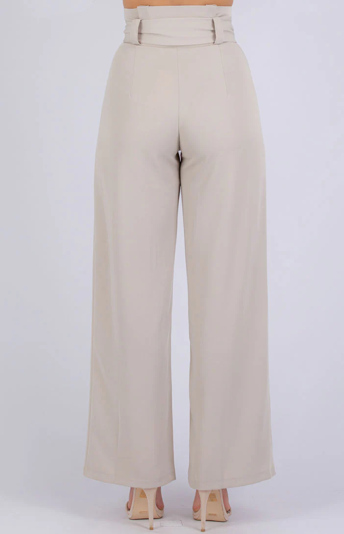 Ruffle Top Wide Leg Pants - Image 11