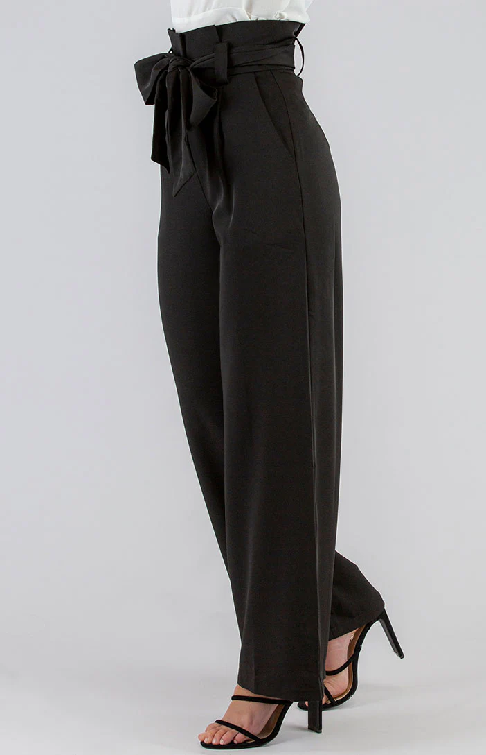 Ruffle Top Wide Leg Pants - Image 4