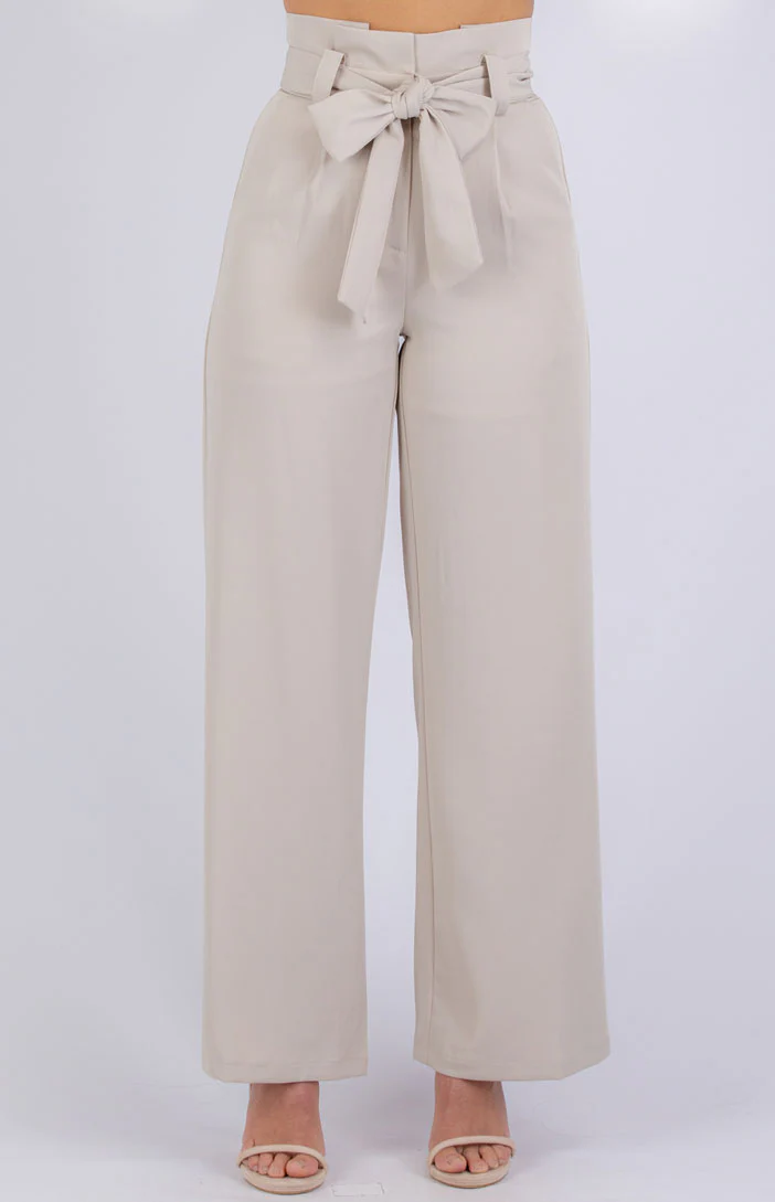 Ruffle Top Wide Leg Pants - Image 8