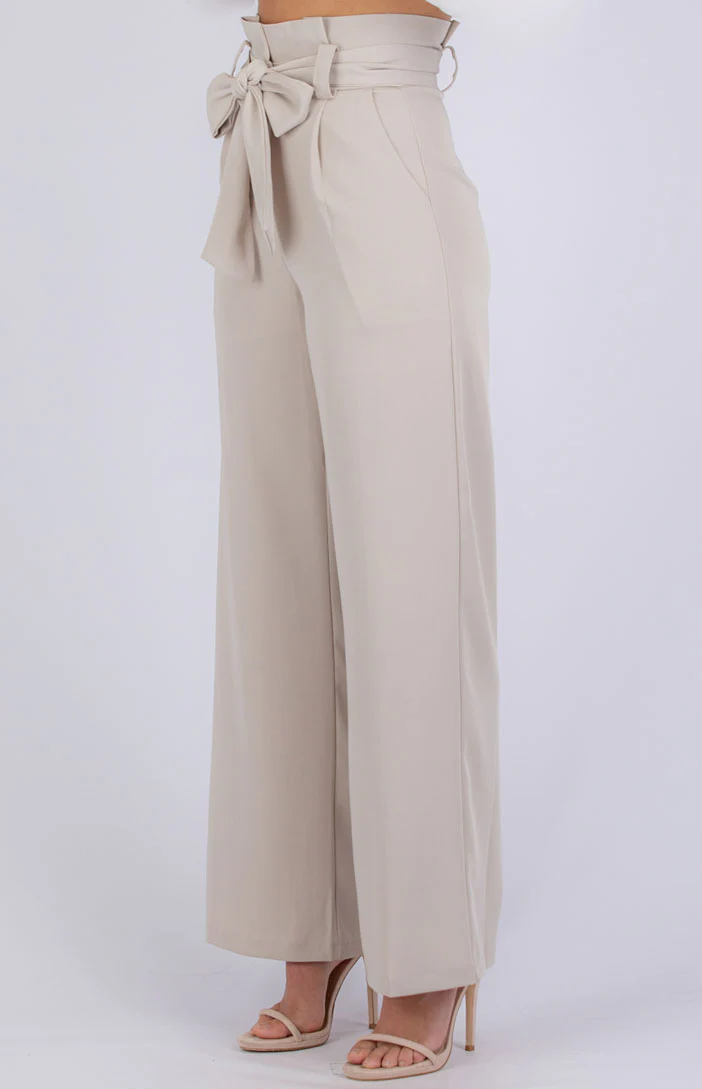 Ruffle Top Wide Leg Pants - Image 9