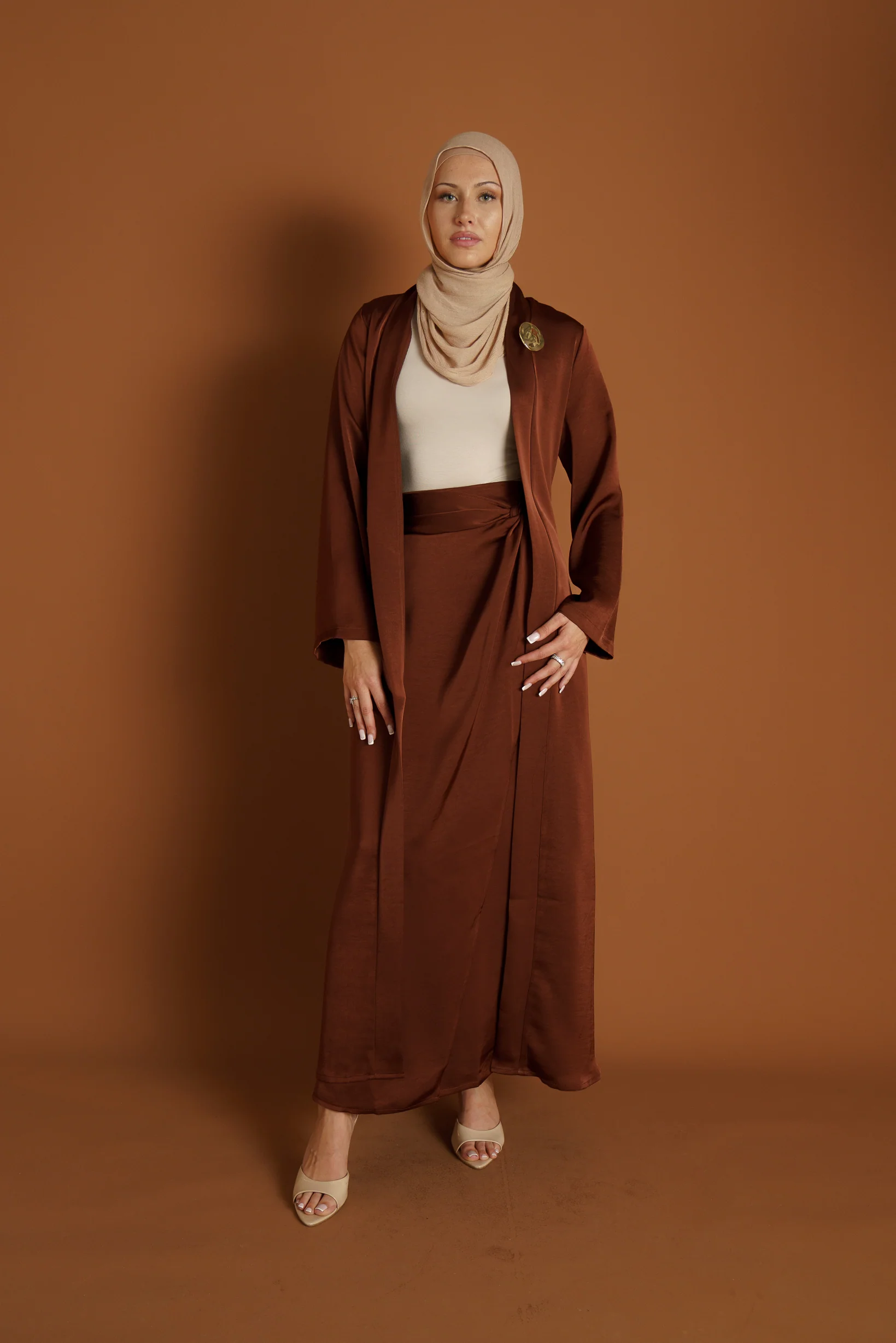 Runway Lopez Satin Skirt - Image 6