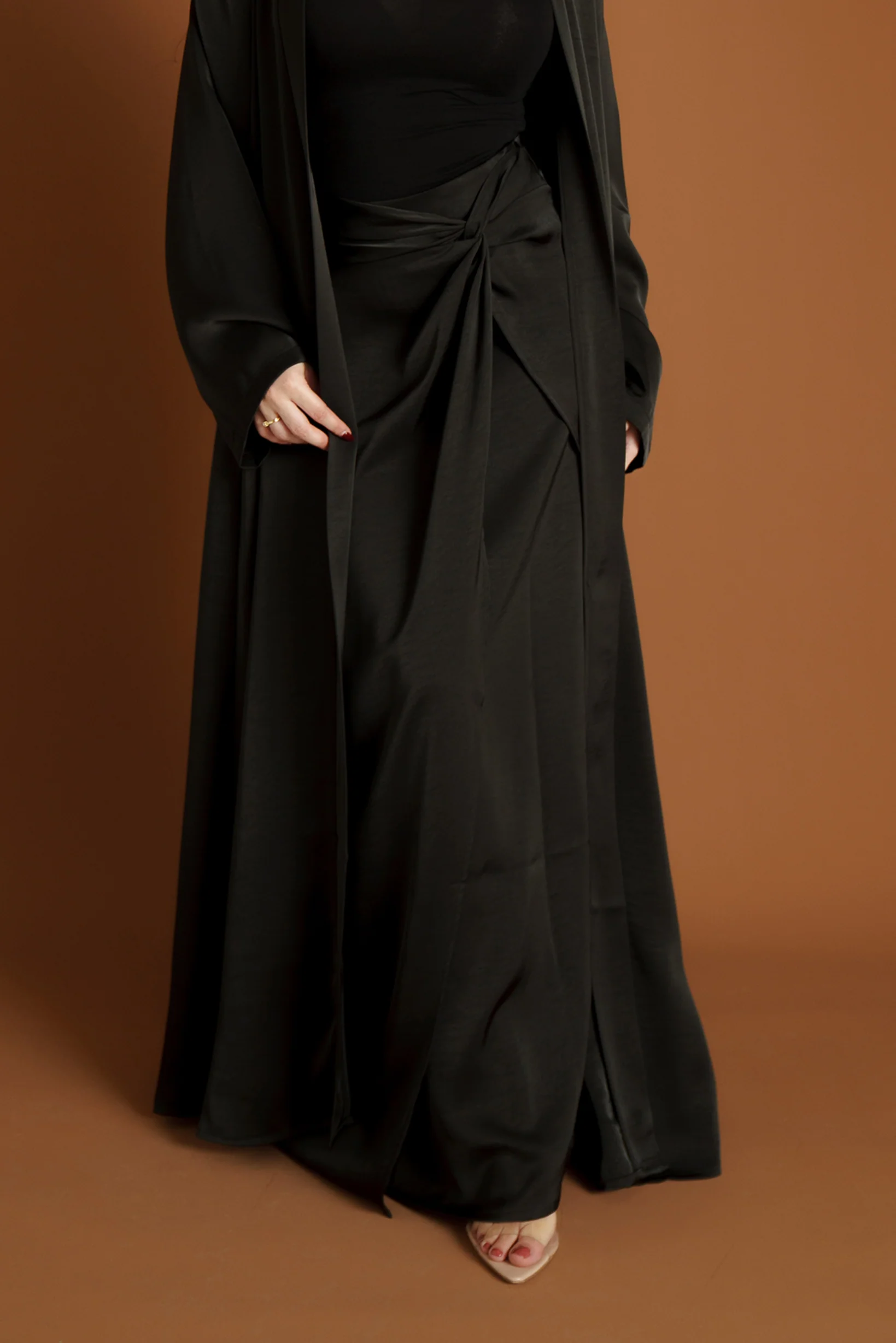 Runway Lopez Satin Skirt - Image 9