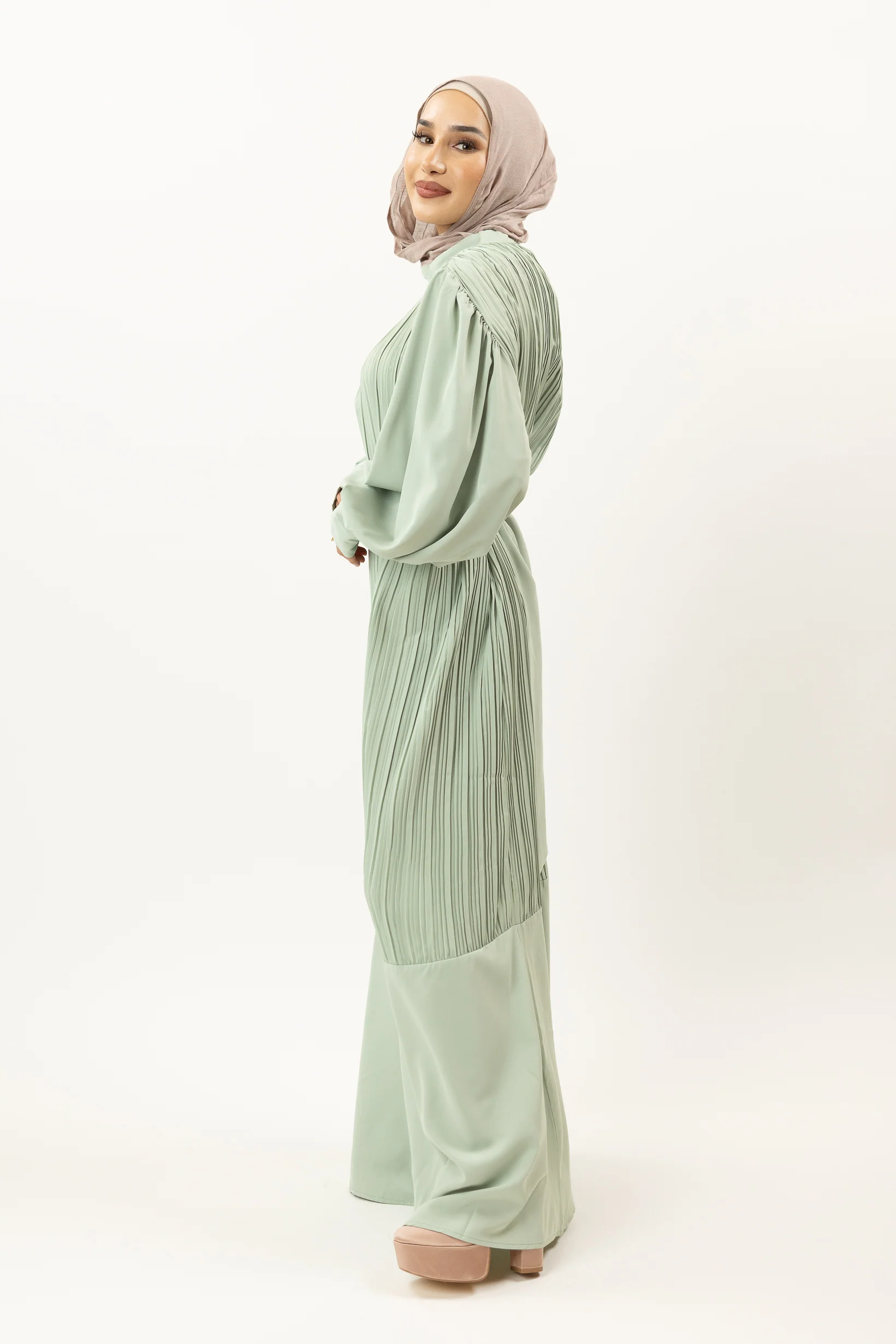 Sable Pleat Dress - Image 4