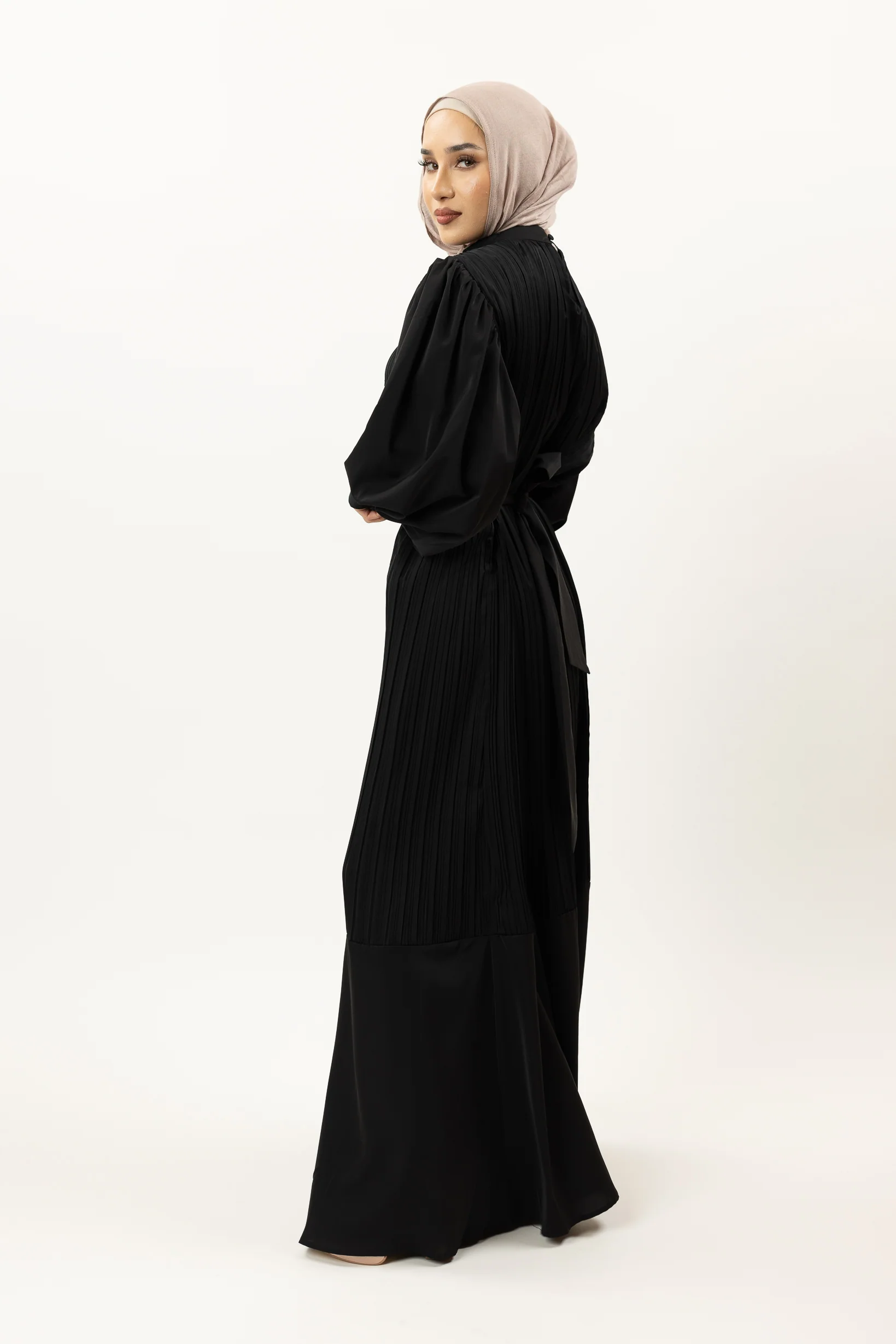 Sable Pleat Dress - Image 9