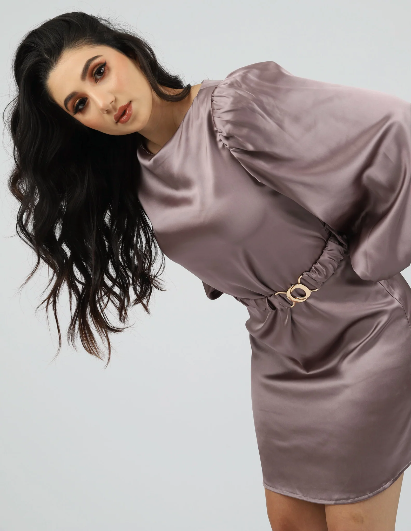Sally Satin Rooj Belt Top - Image 23