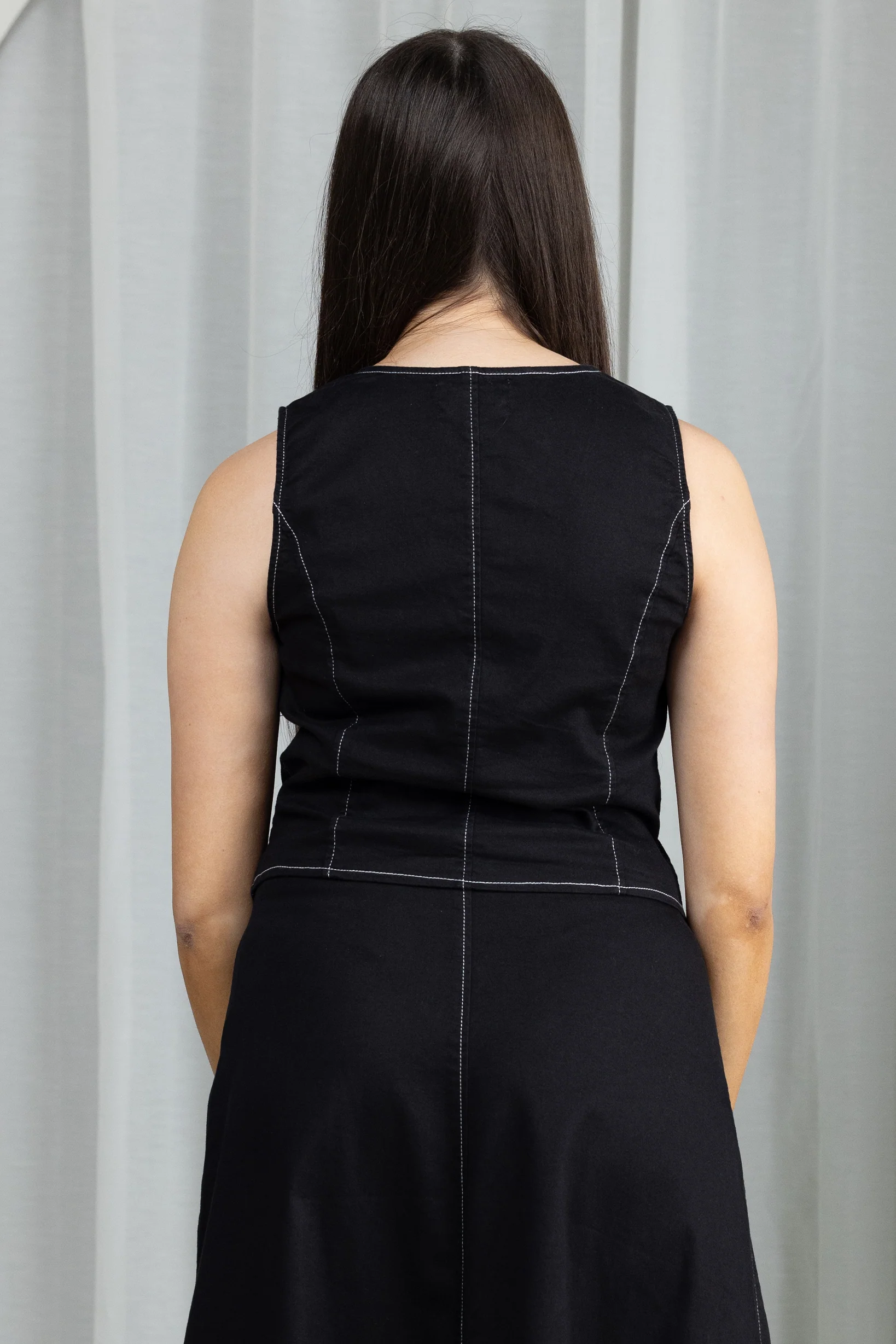 Sama Denim Vest - Image 5