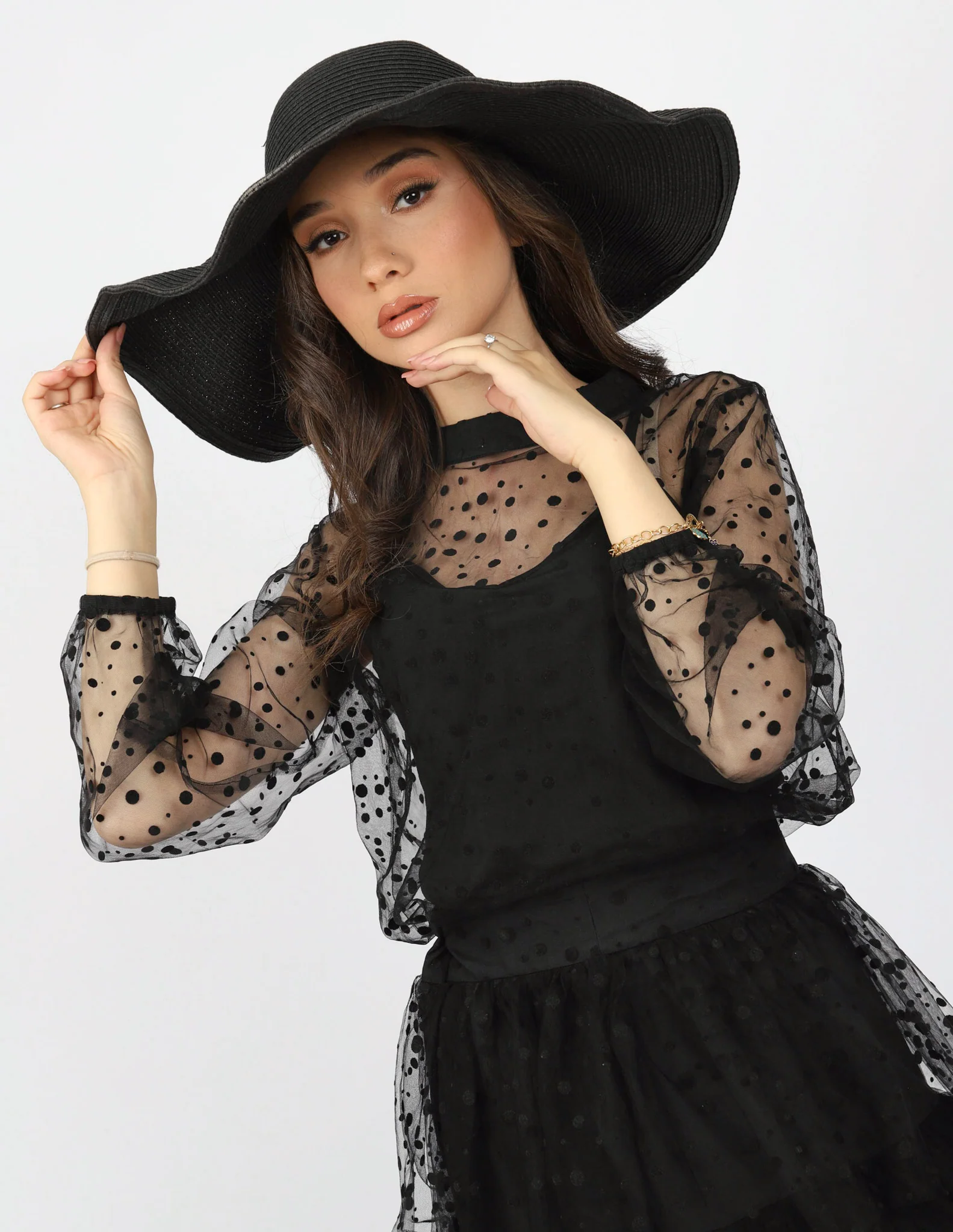 Sheera Polka Blouse - Image 3