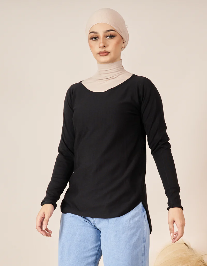 Short Knit Loop Top
