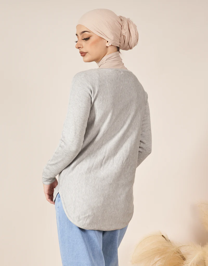 Short Knit Loop Top - Image 8