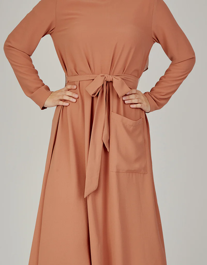 Single Pocket Abaya - Image 3