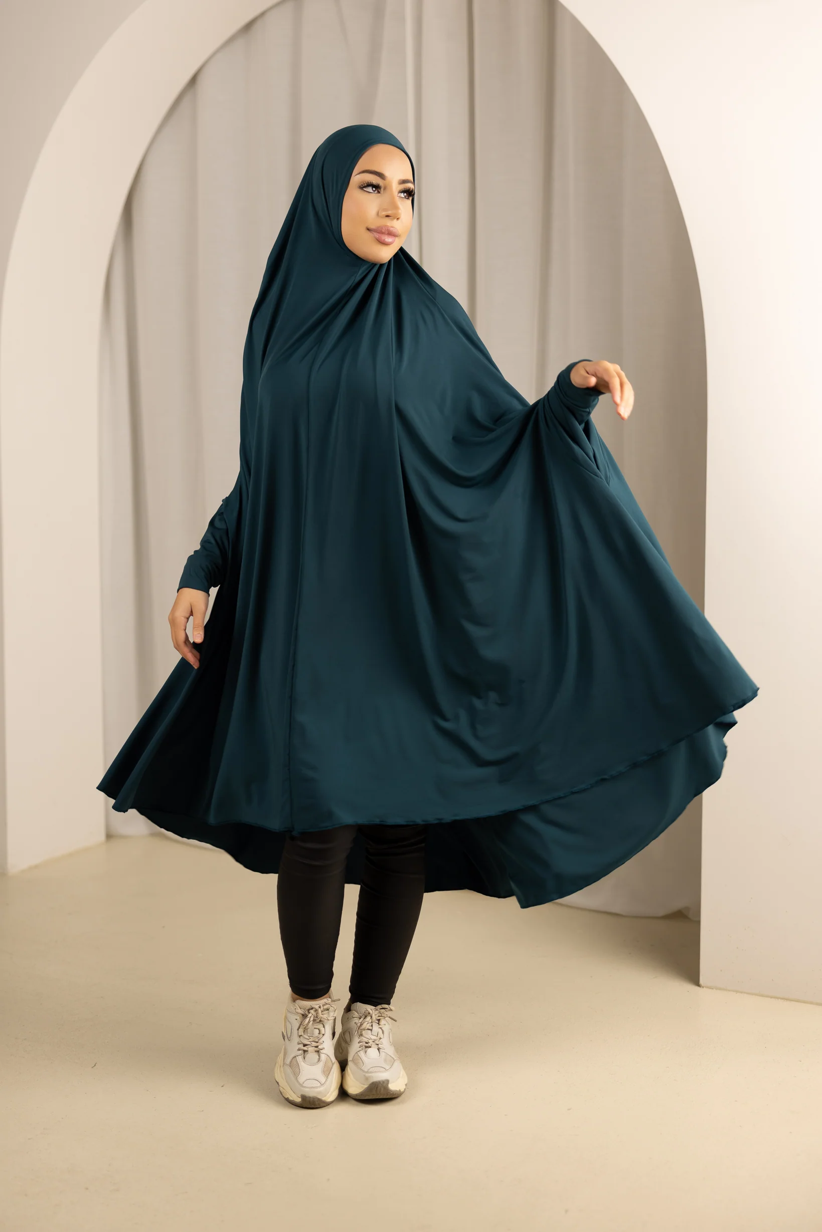 Sleeve Jilbab Smooth Fit - Shades of Blue - Image 4