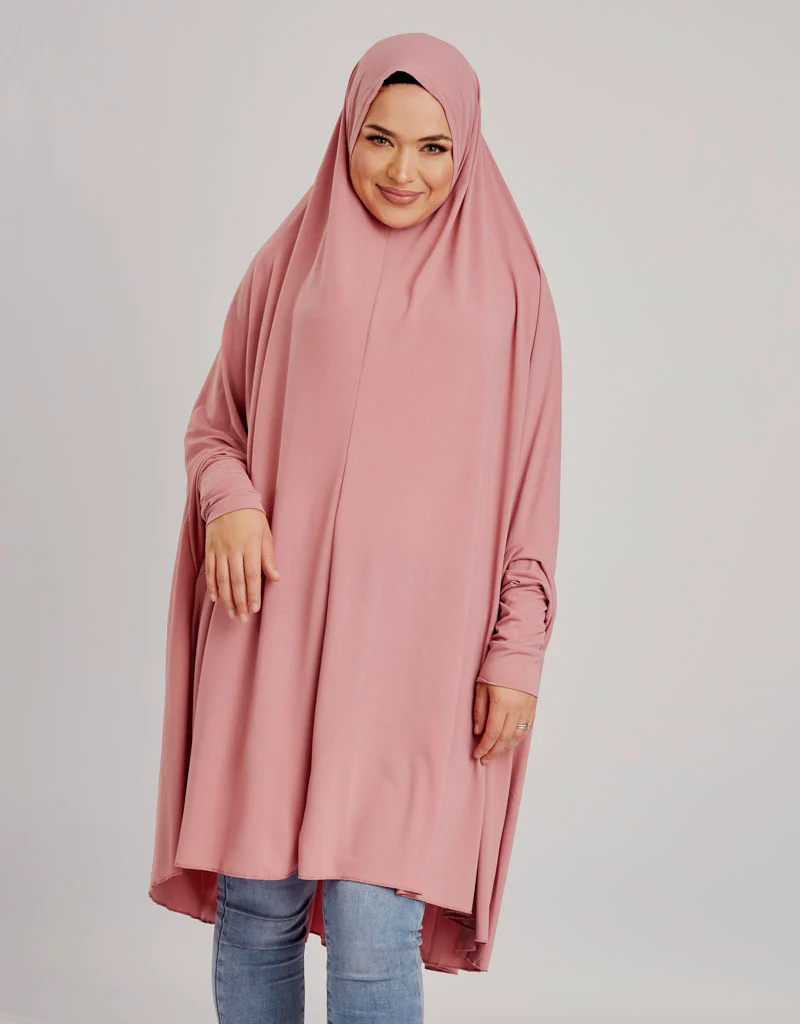 Sleeve Jilbab Smooth Fit - Shades of Pink - Image 4