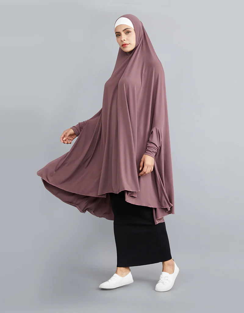 Sleeve Jilbab Smooth Fit - Shades of Purple - Image 7