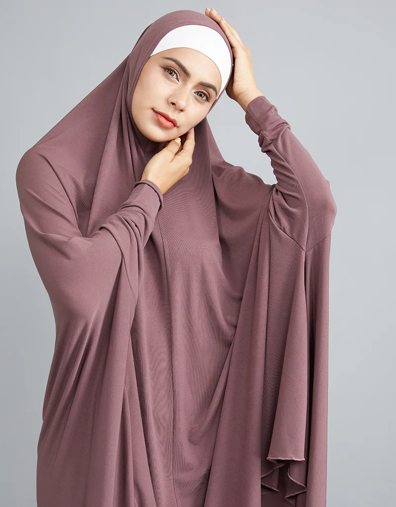 Sleeve Jilbab Smooth Fit - Shades of Purple - Image 8