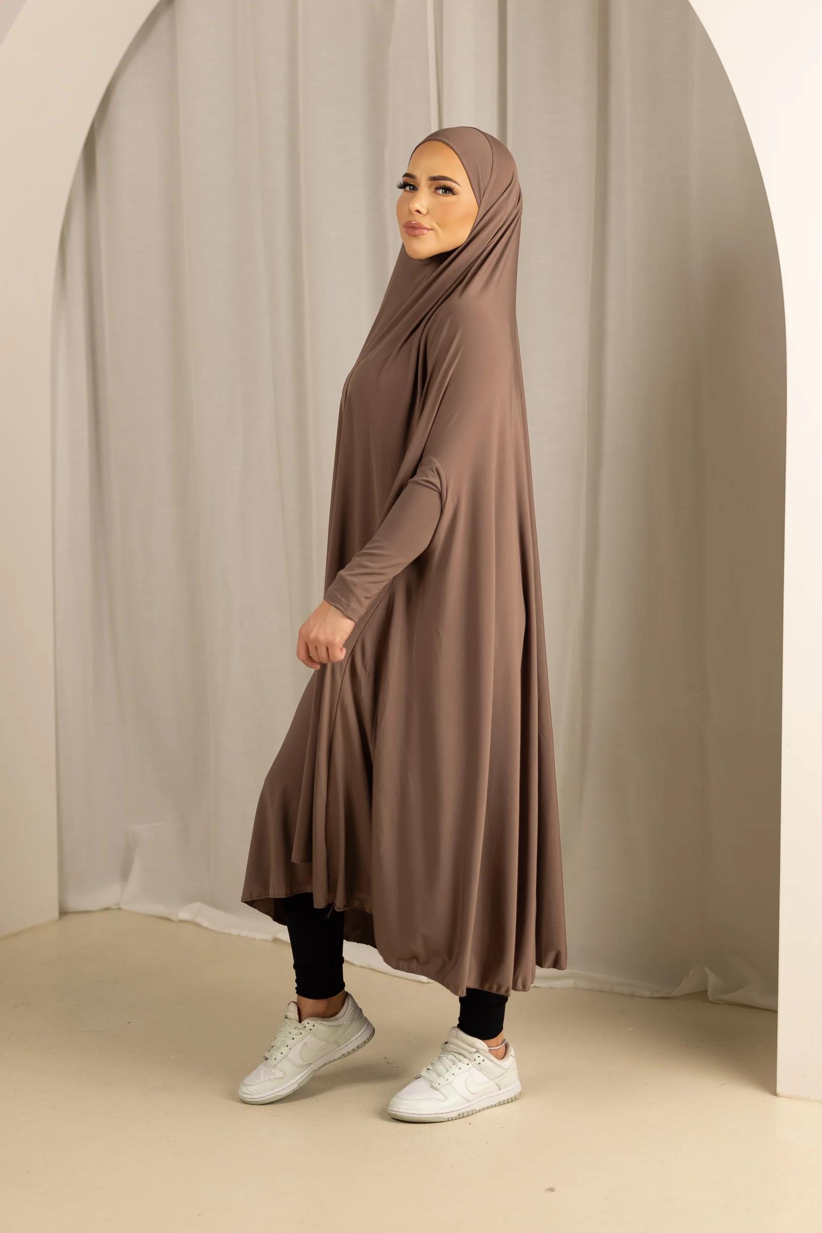 Sleeve Jilbab Panel Fit - Shades of Nude - Image 5