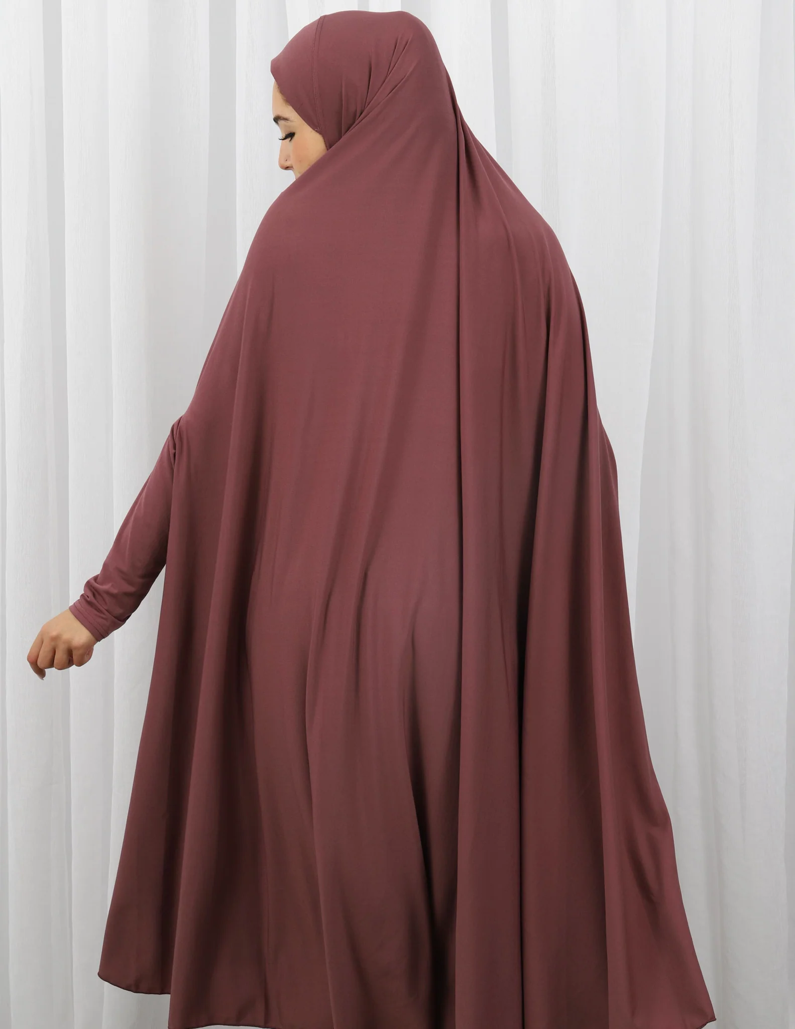 Sleeve Jilbab Panel Fit - Shades of Purple - Image 6