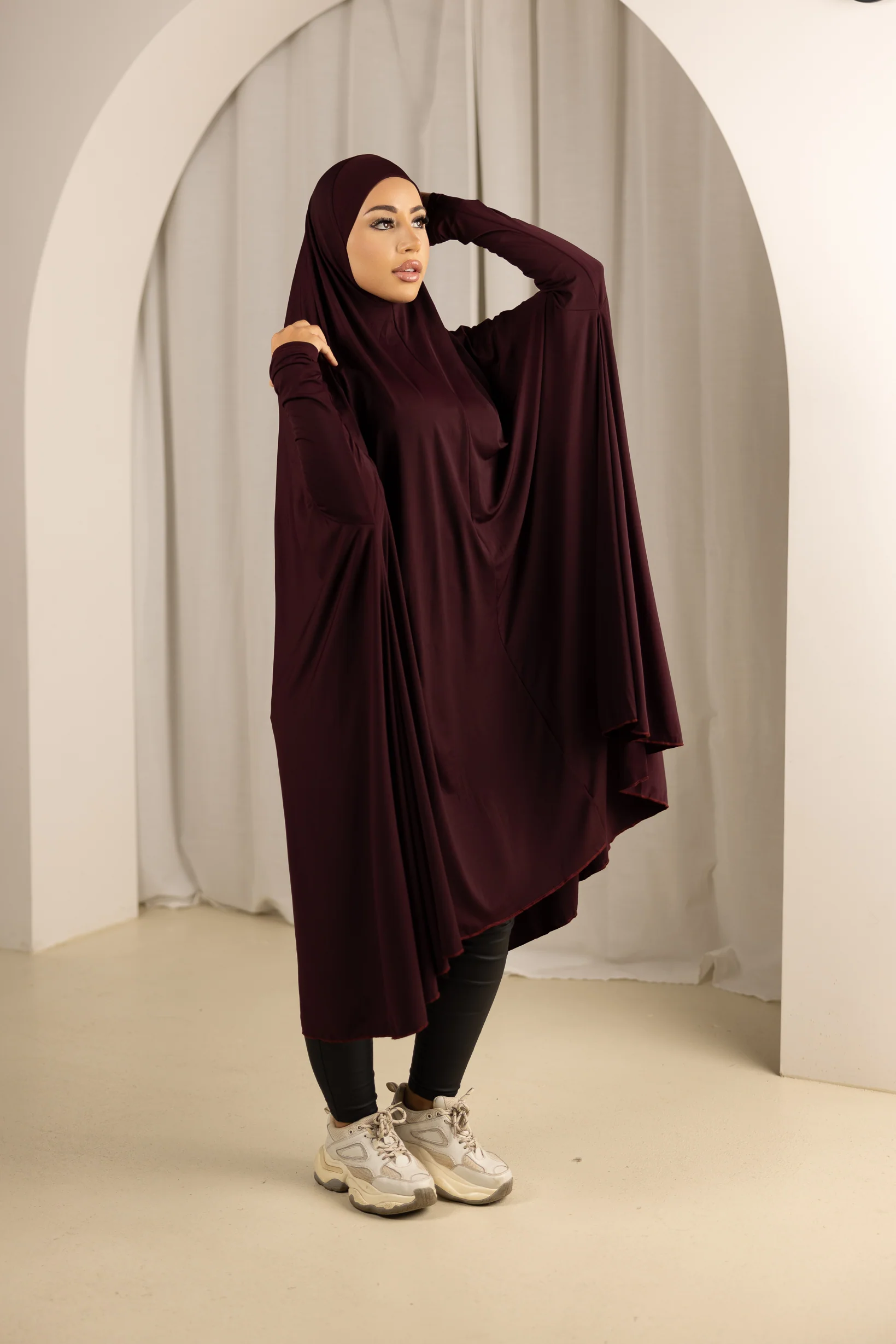 Sleeve Jilbab Panel Fit - Shades of Red
