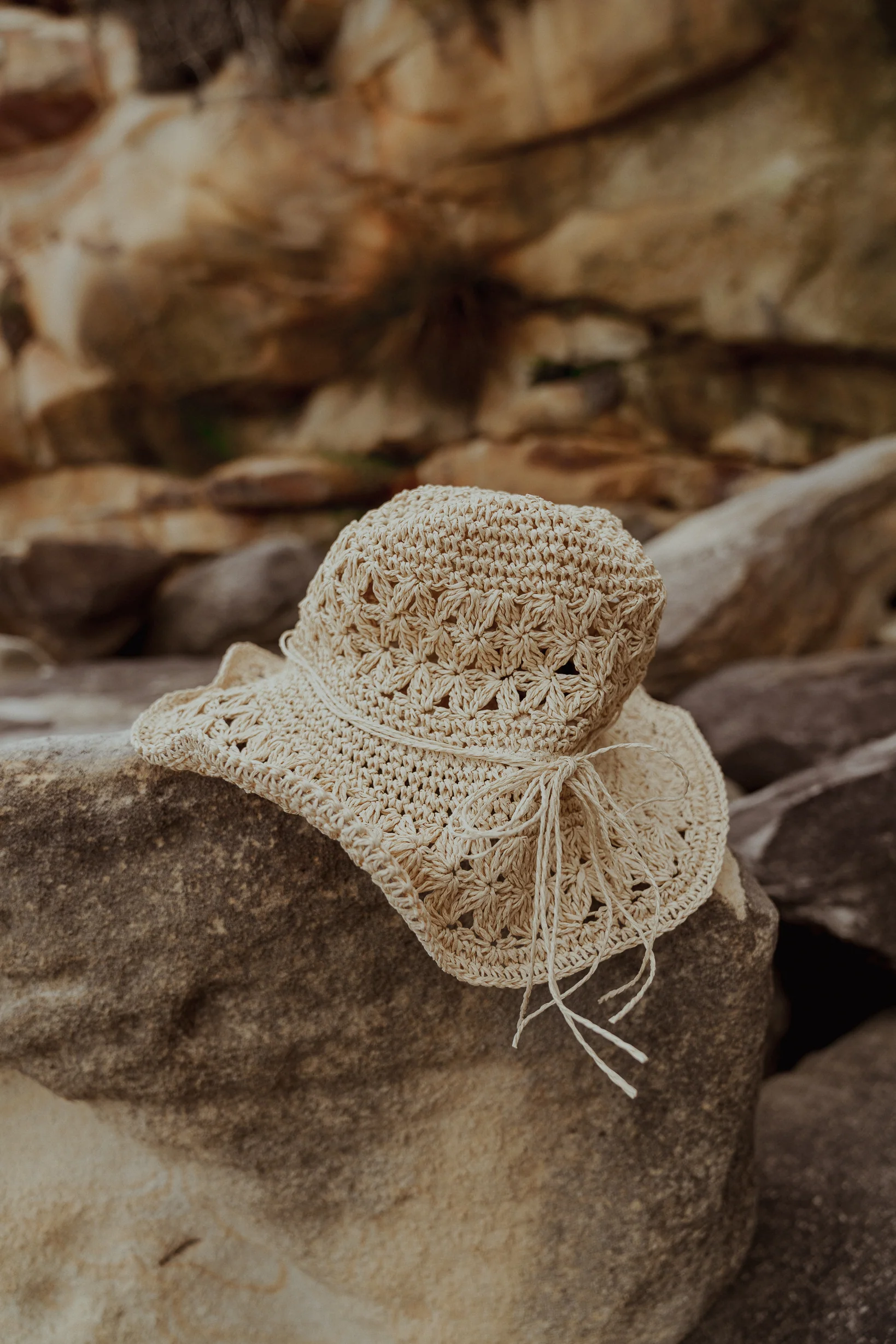 Sofie Straw Beach Hat - Image 2