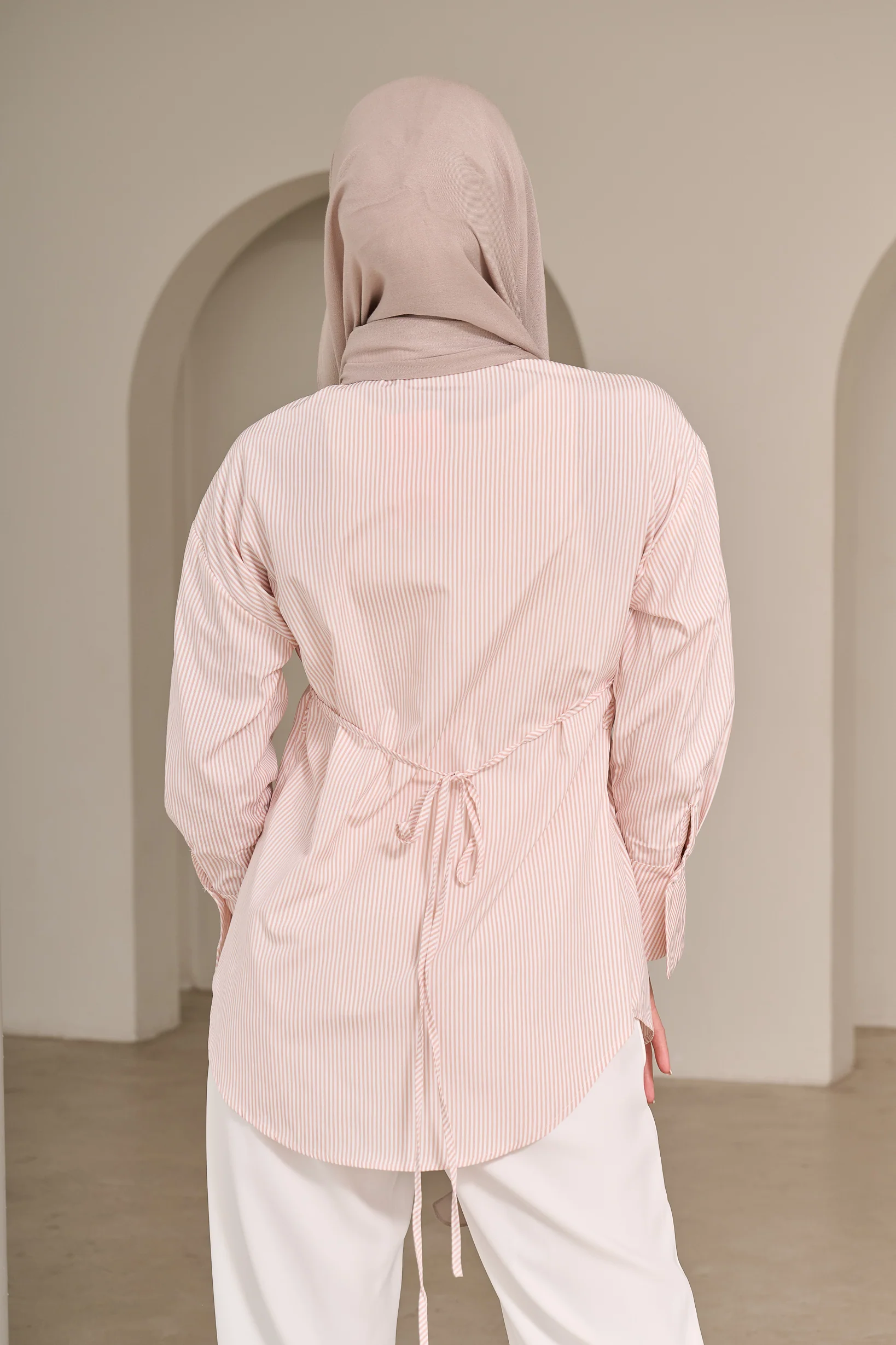 Soleil Pinstripe Shirt - Image 4