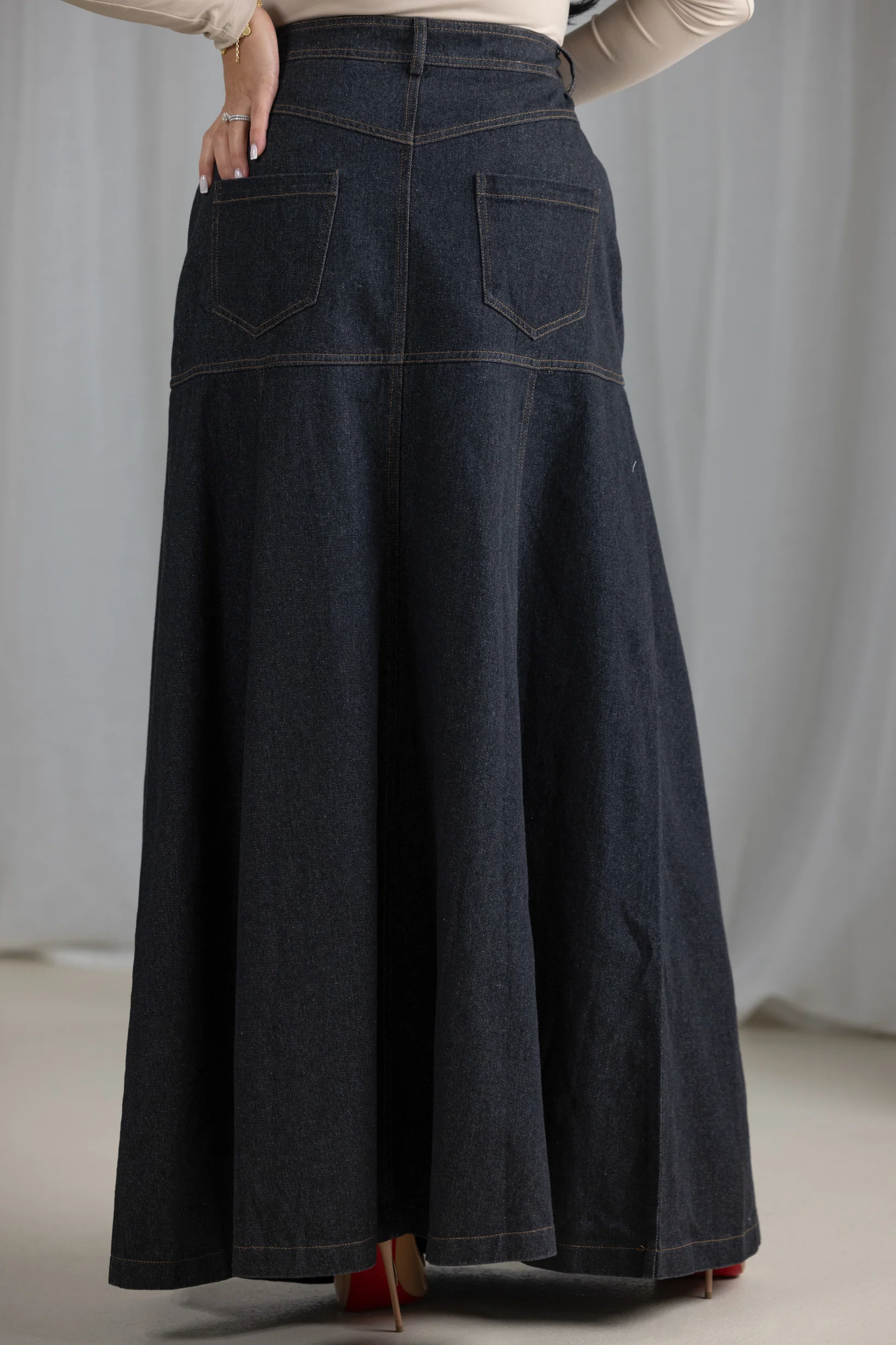 Staple Denim Skirt - Image 4