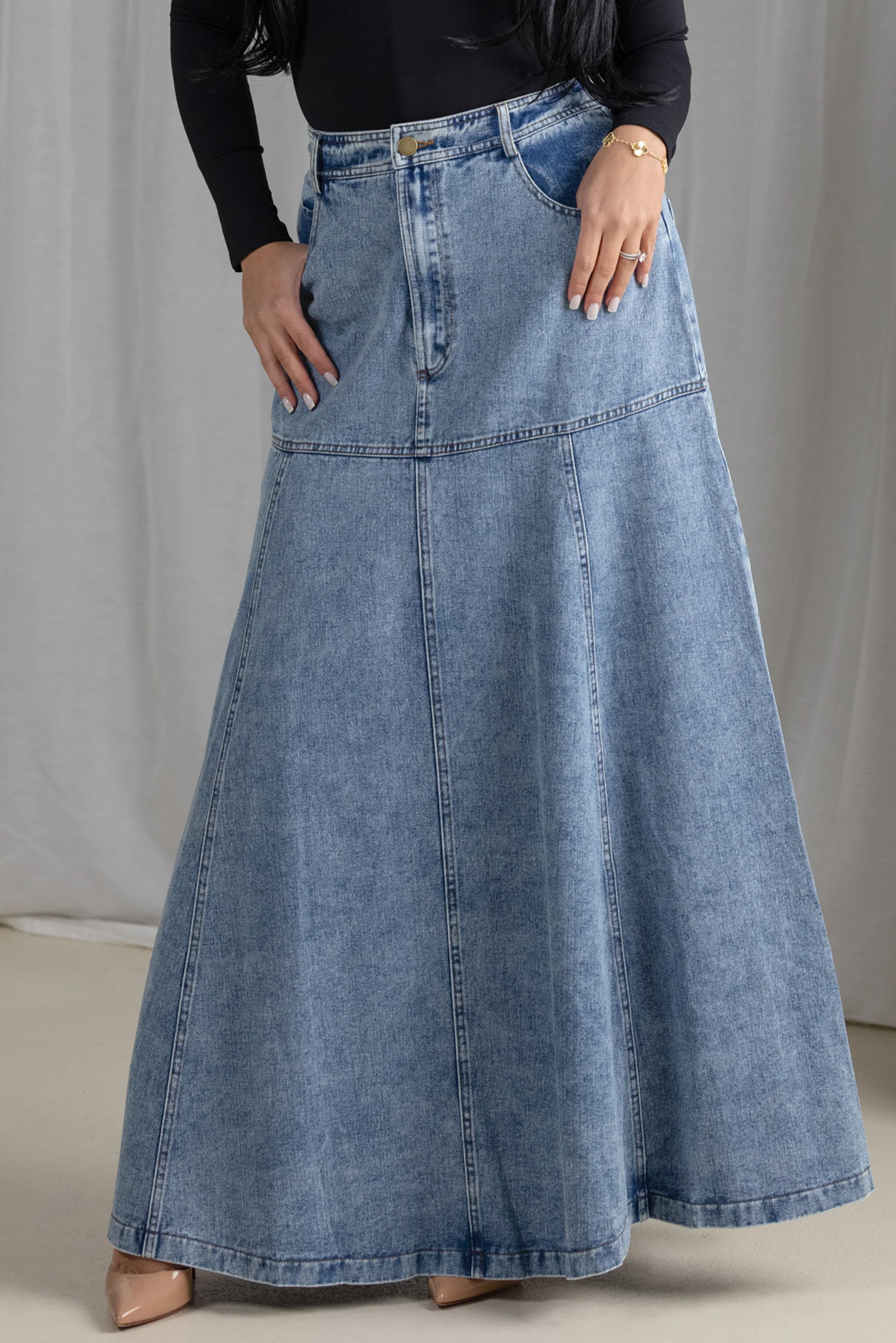 Staple Denim Skirt - Image 5