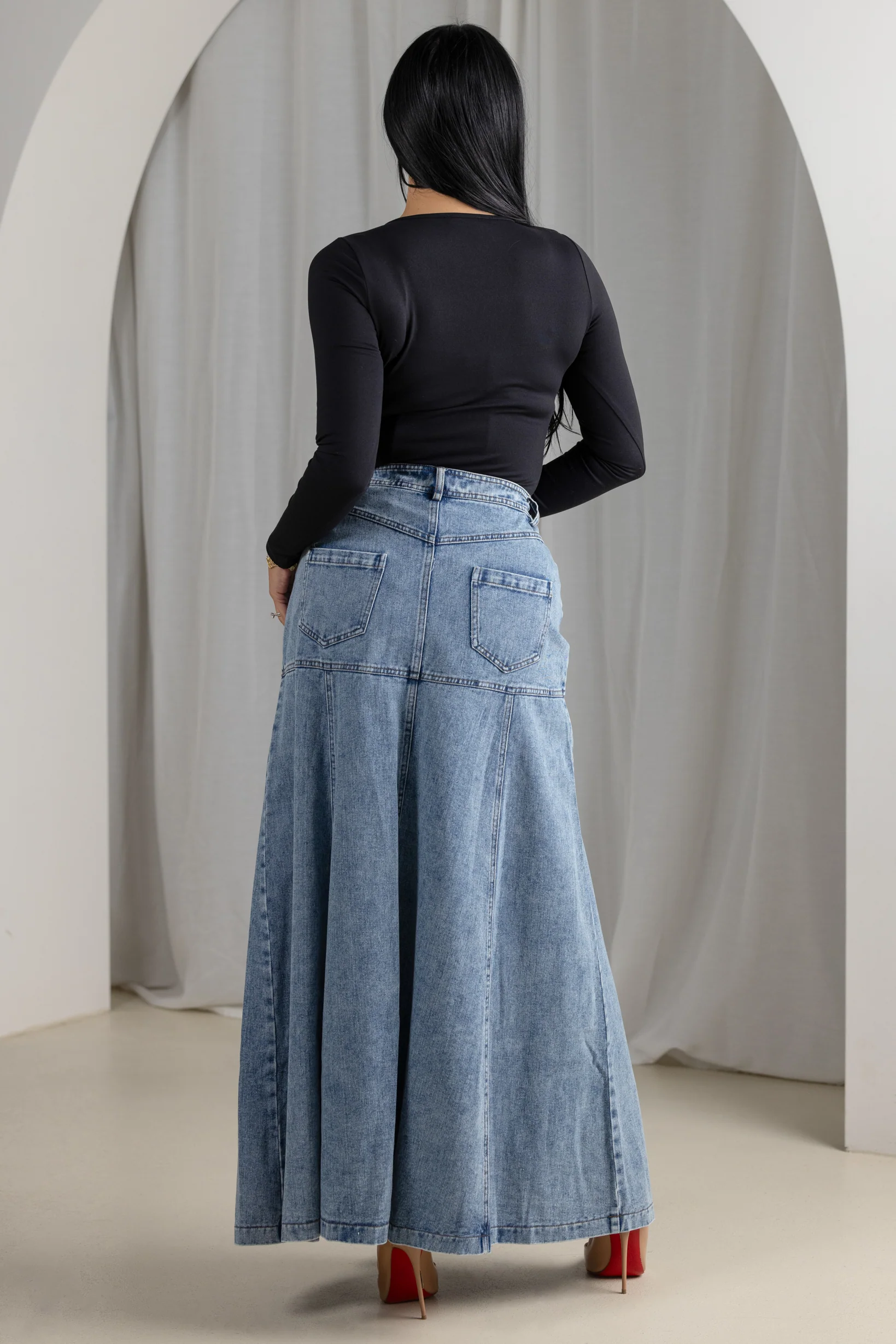 Staple Denim Skirt - Image 8