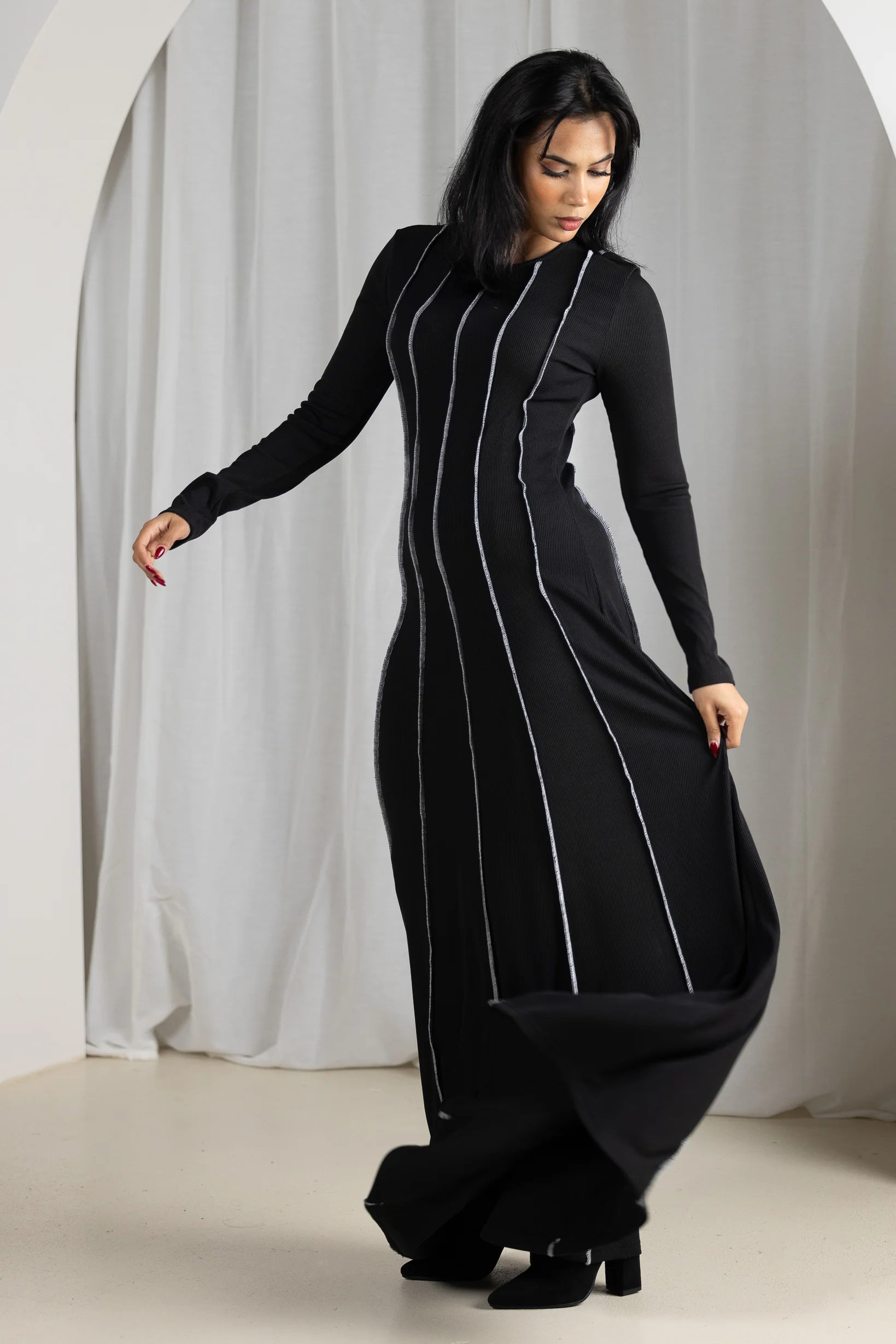 Sybil Stitch Dress - Image 8