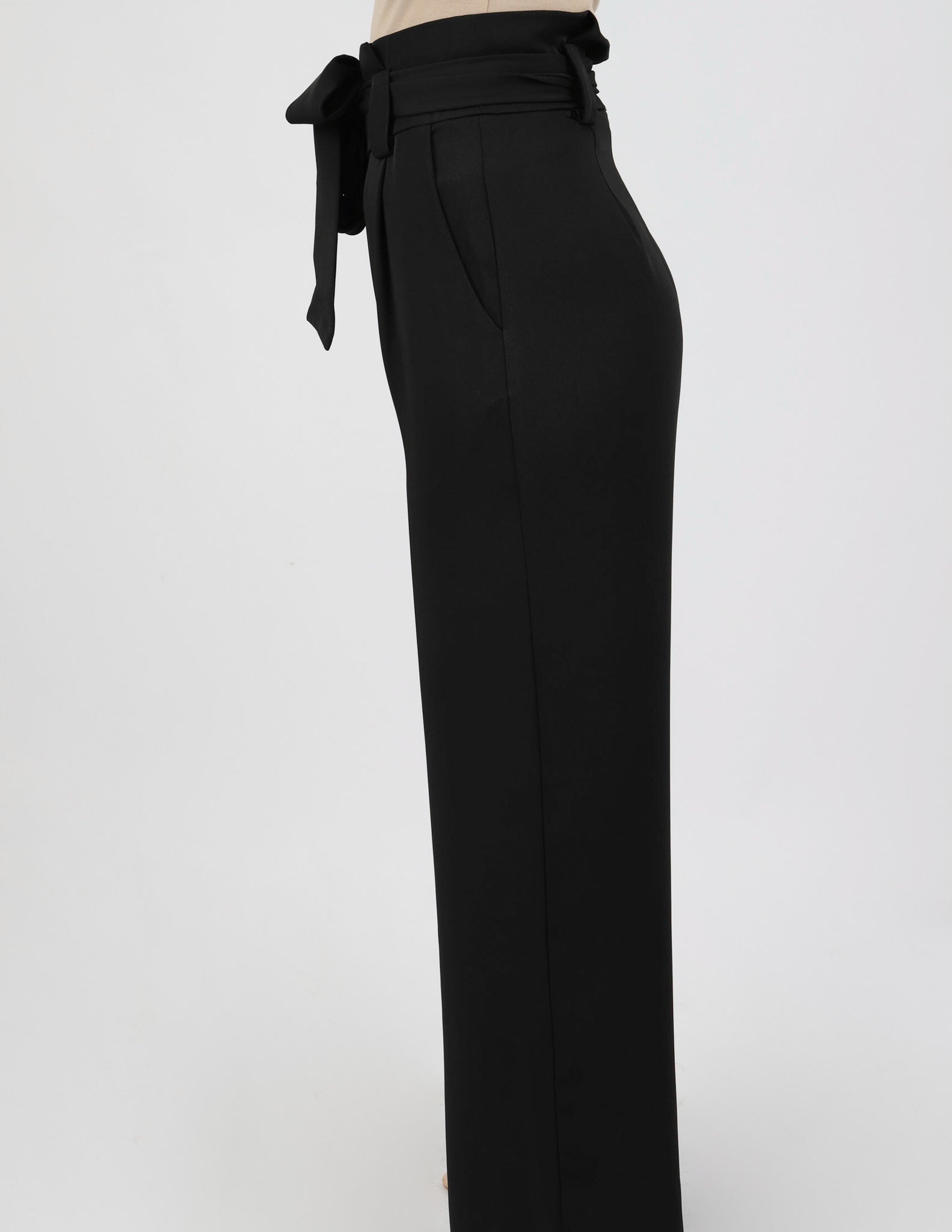 Escape Tailored Wide Ruffle Top Pants - Image 3