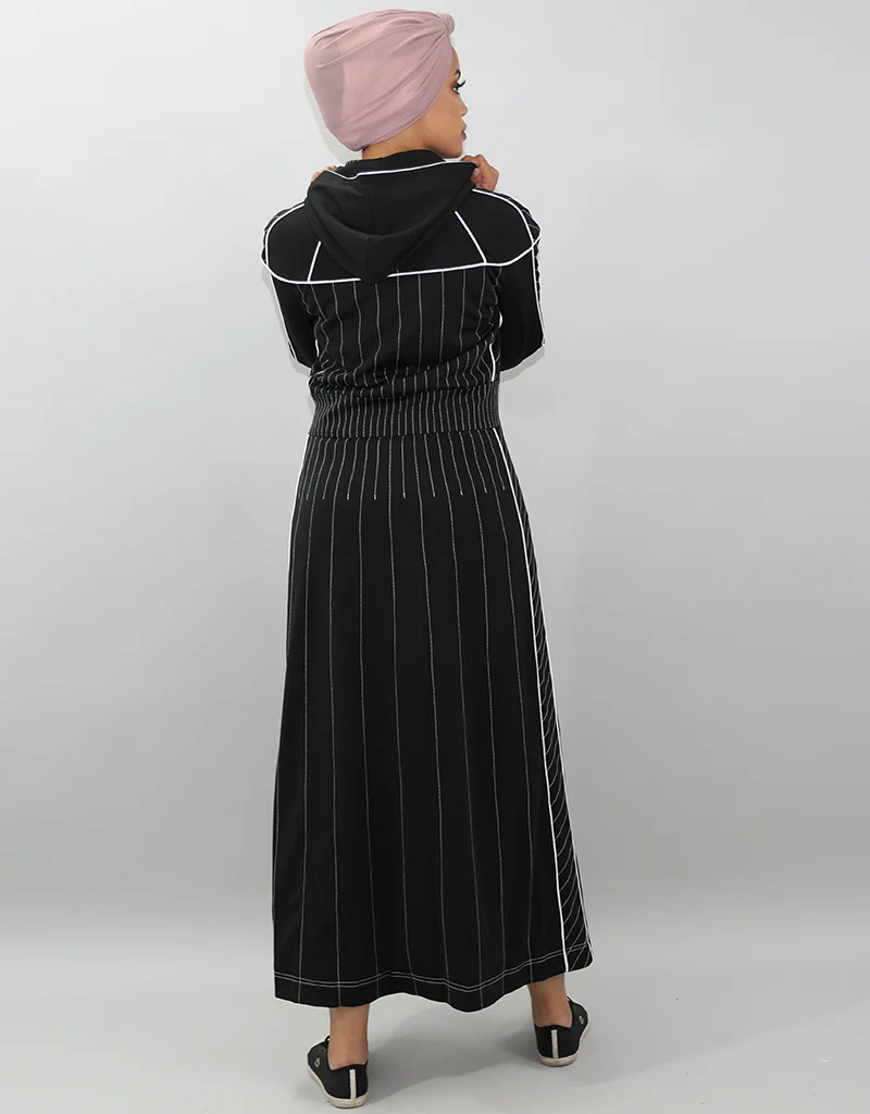 Techno Jersey Dress - Image 3