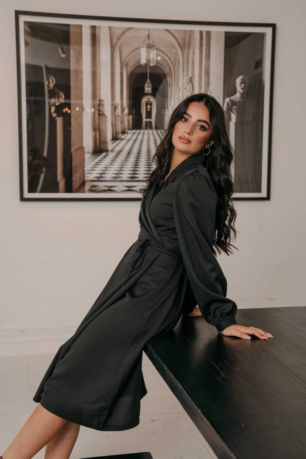 The Crescent Escape Wrap Jacket - Image 11
