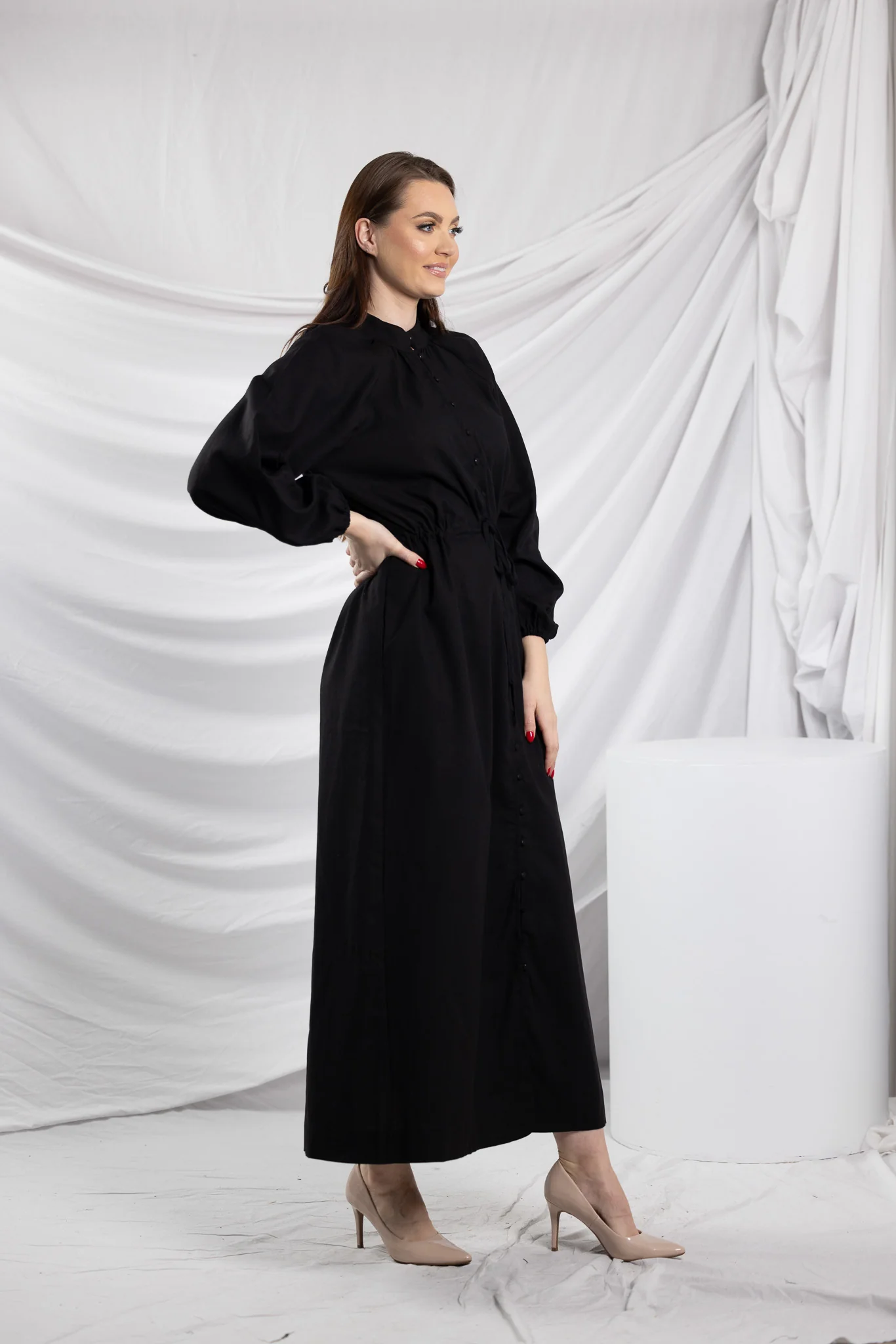 The Crescent Francis Drawstring Maxi Dress - Image 14