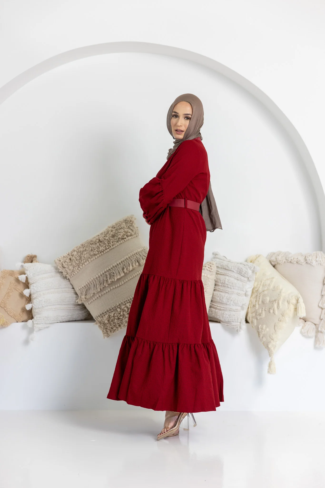 The Crescent Haven Detailed Dress - Image 5