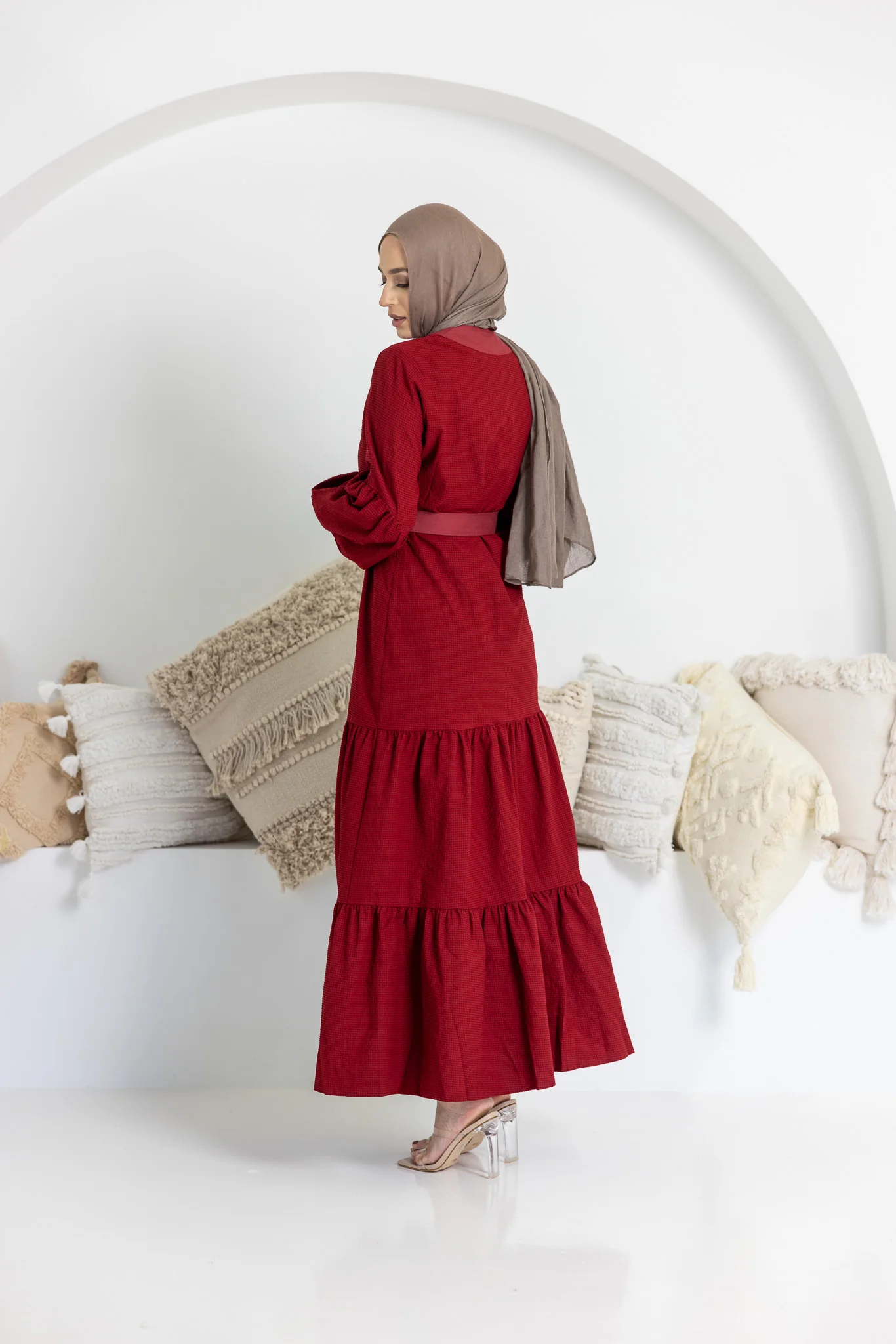 The Crescent Haven Detailed Dress - Image 6