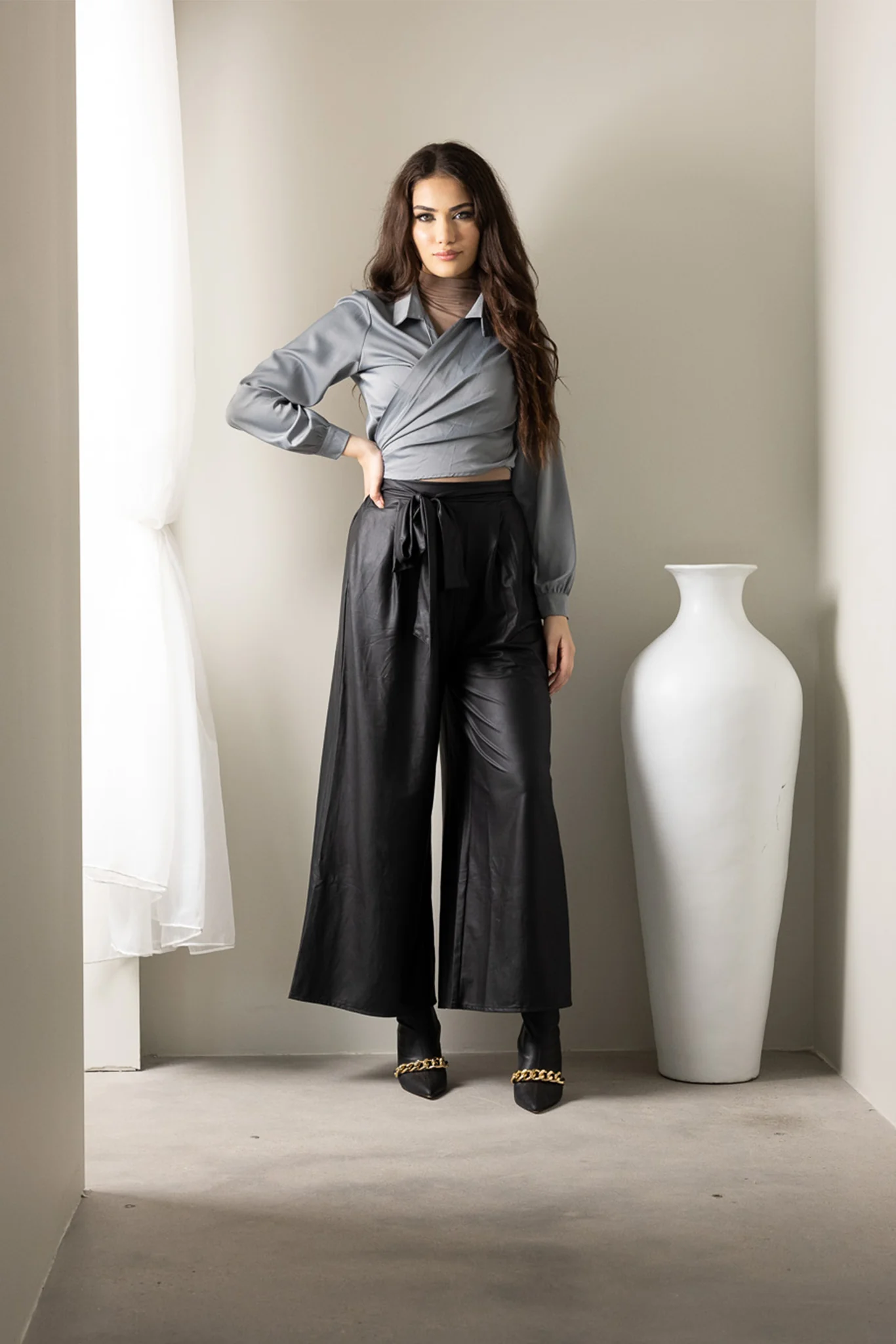 The Crescent Janieva Wrap Top - Image 19