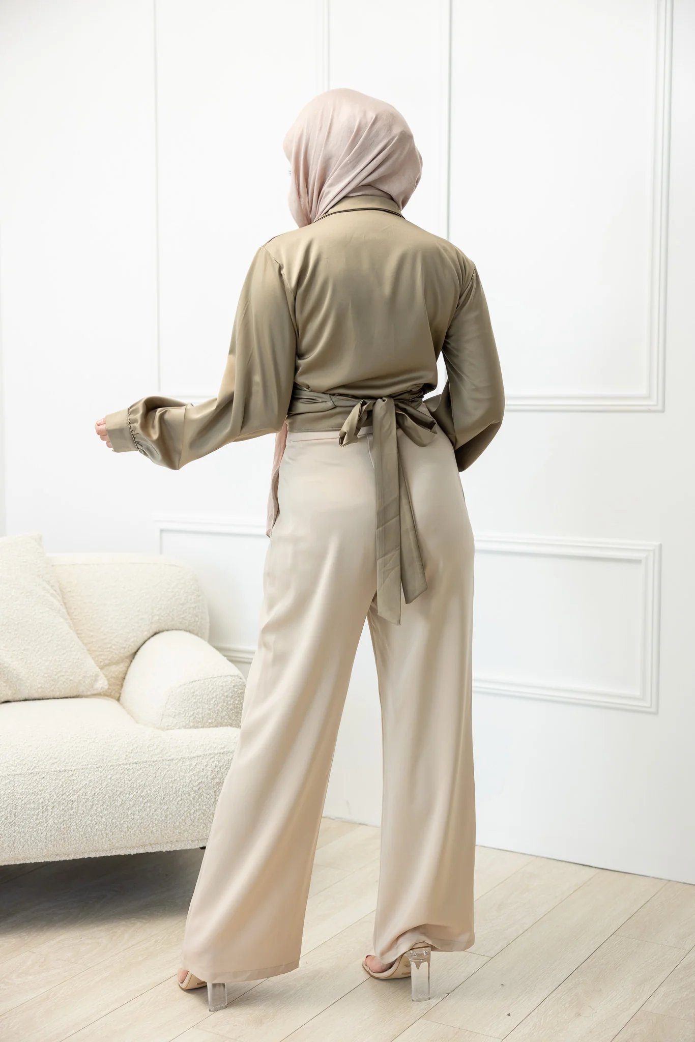 The Crescent Janieva Wrap Top - Image 3