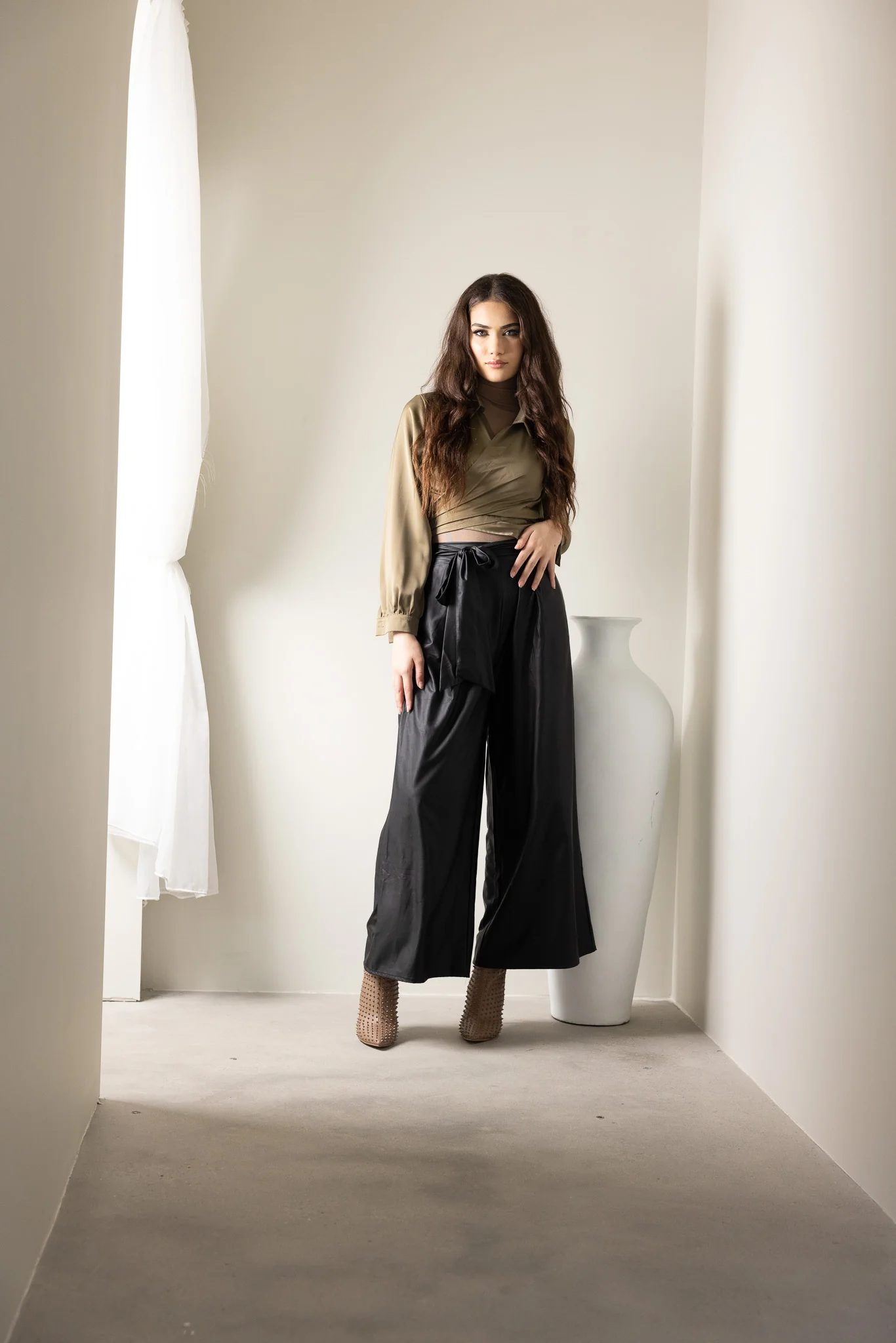 The Crescent Janieva Wrap Top - Image 8