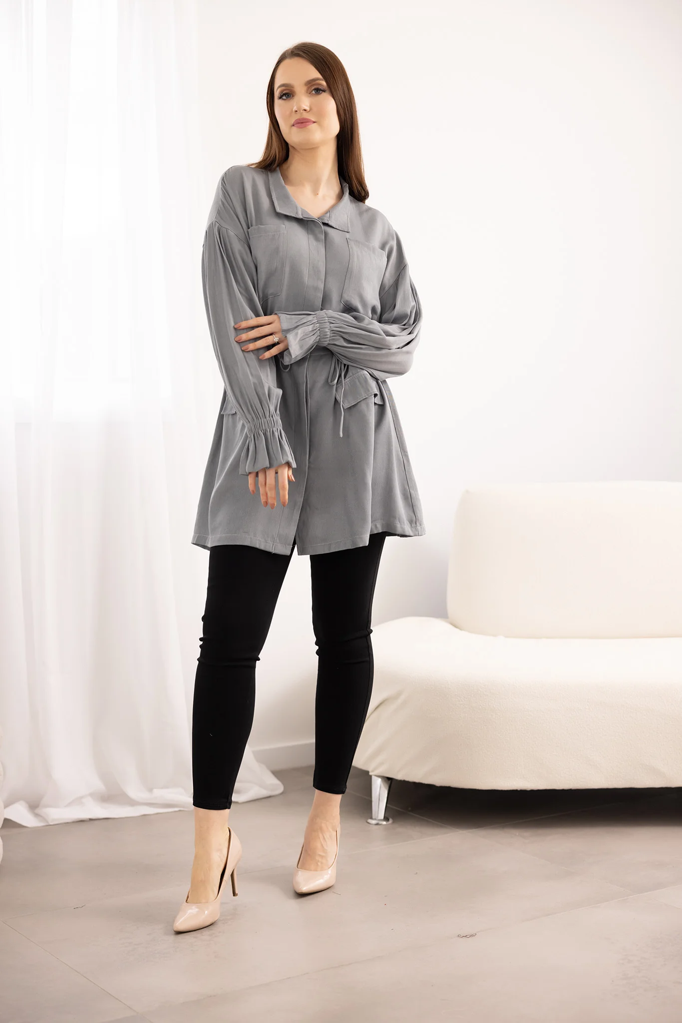 The Crescent Kendall Drawstring Jacket - Image 10