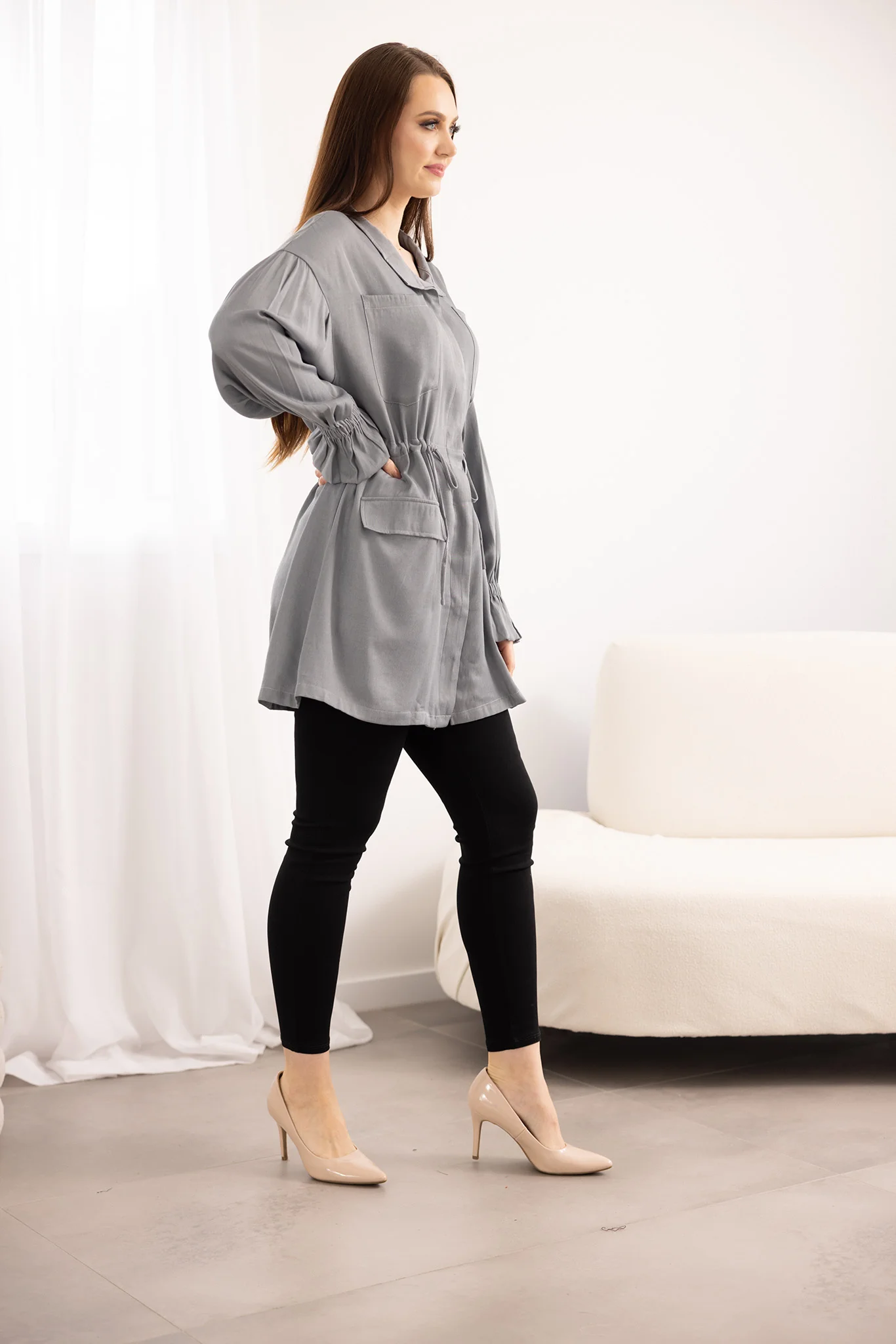 The Crescent Kendall Drawstring Jacket - Image 12