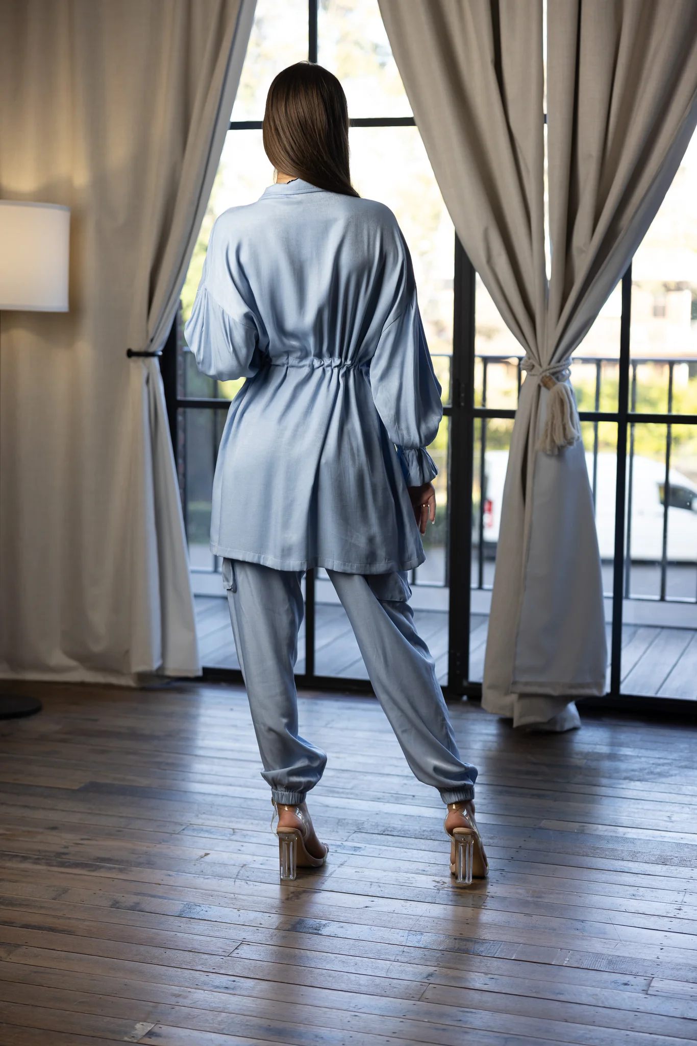The Crescent Kendall Drawstring Jacket - Image 3
