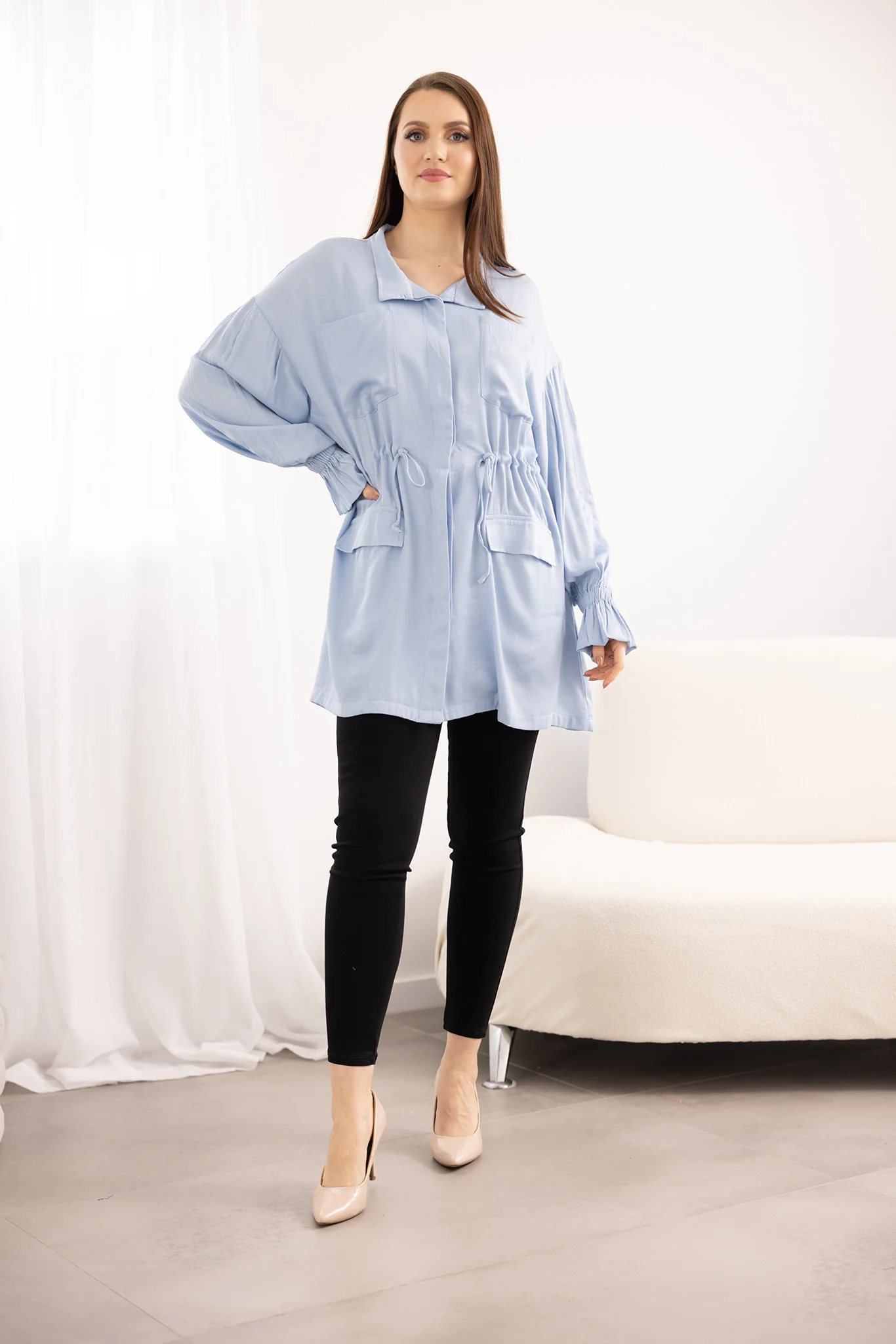 The Crescent Kendall Drawstring Jacket - Image 4